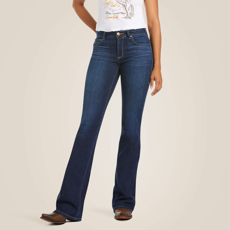 Ariat Perfect Rise Katie Flare Jean #Colour_Maya