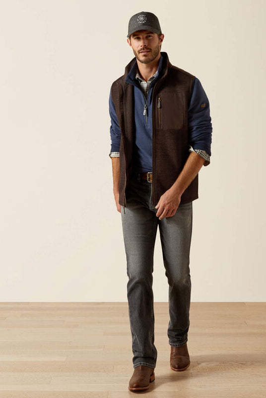 Ariat Delicioso Mens Millbrae Vest #Colour_Delicioso