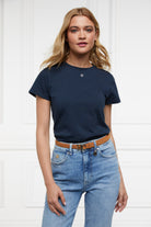 Monogram Tee -   ink navy -  XL