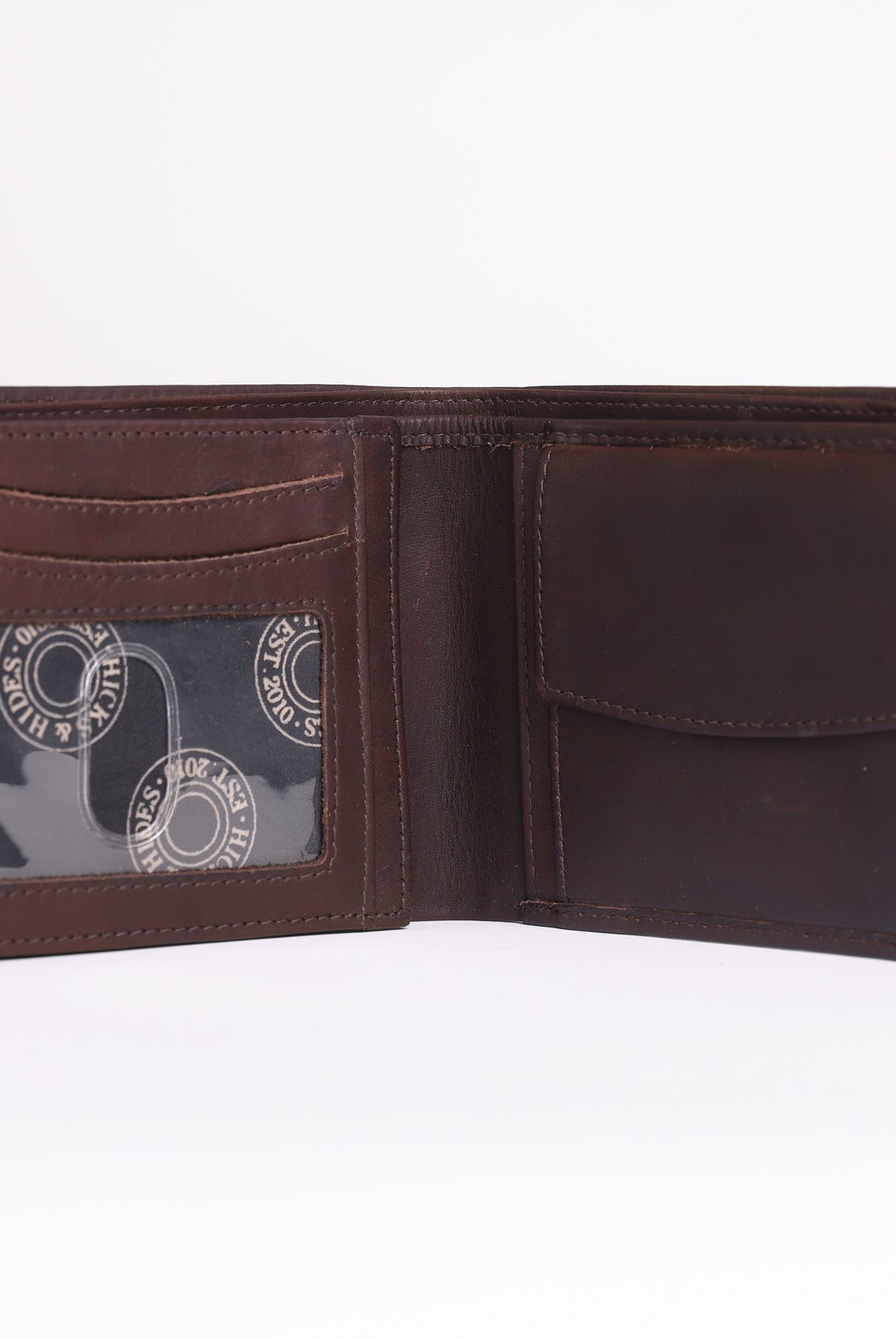 Hicks & Hides Brown 12 Bore Wallet #Colour_Brown