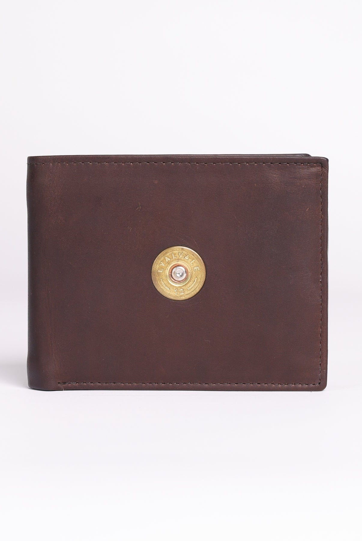 Hicks & Hides Brown 12 Bore Wallet #Colour_Brown