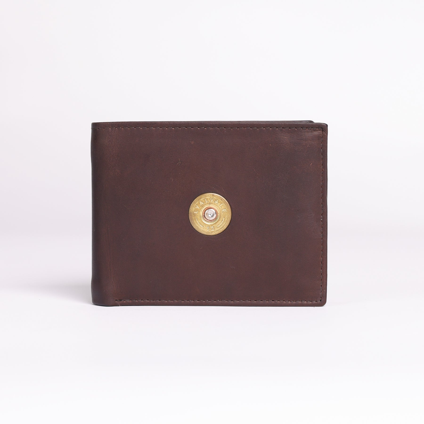 Hicks & Hides Brown 12 Bore Wallet #Colour_Brown
