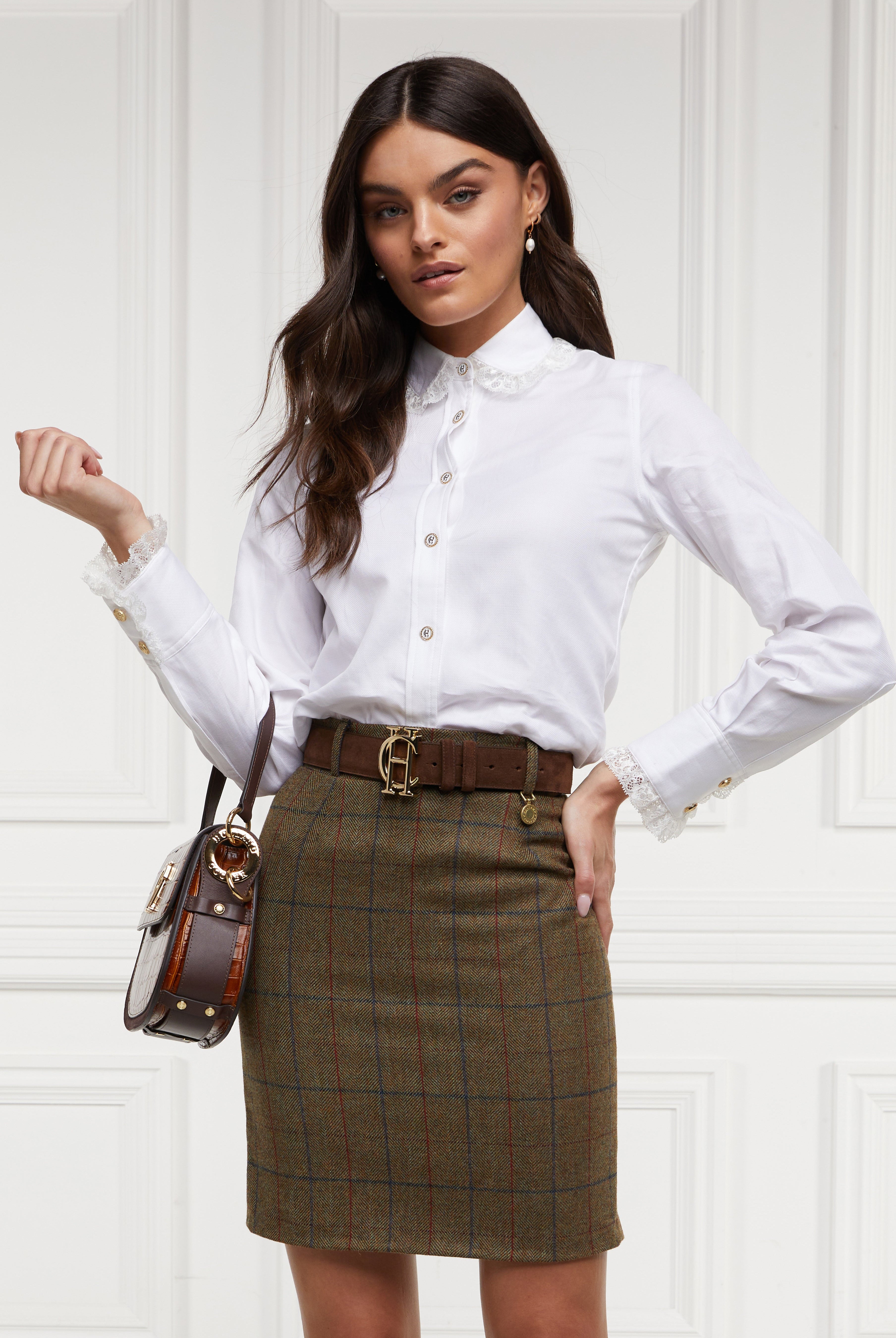 Regency Skirt - glen green - UK8