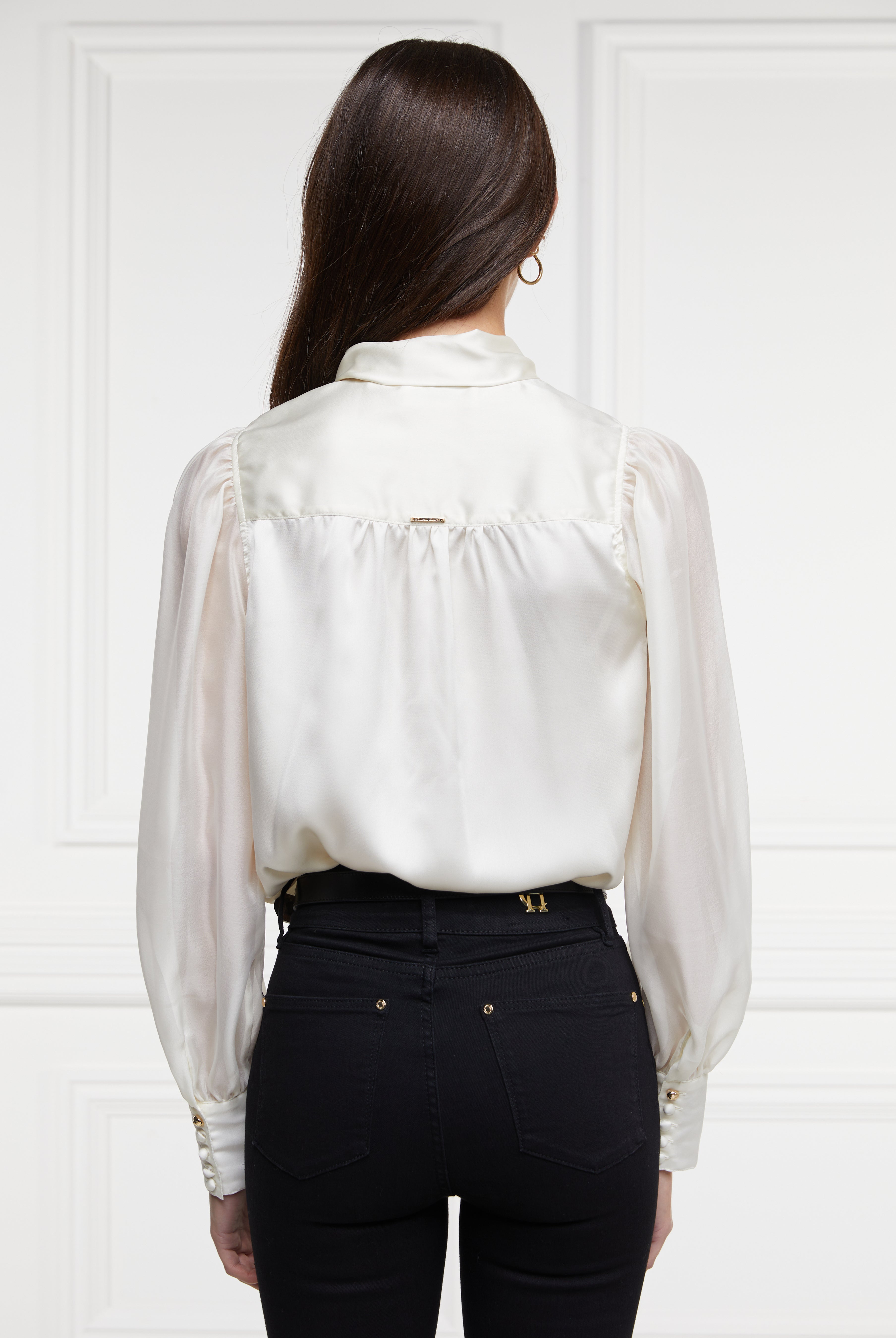 Holland Cooper Oyster Ariella Blouse #Colour_Oyster
