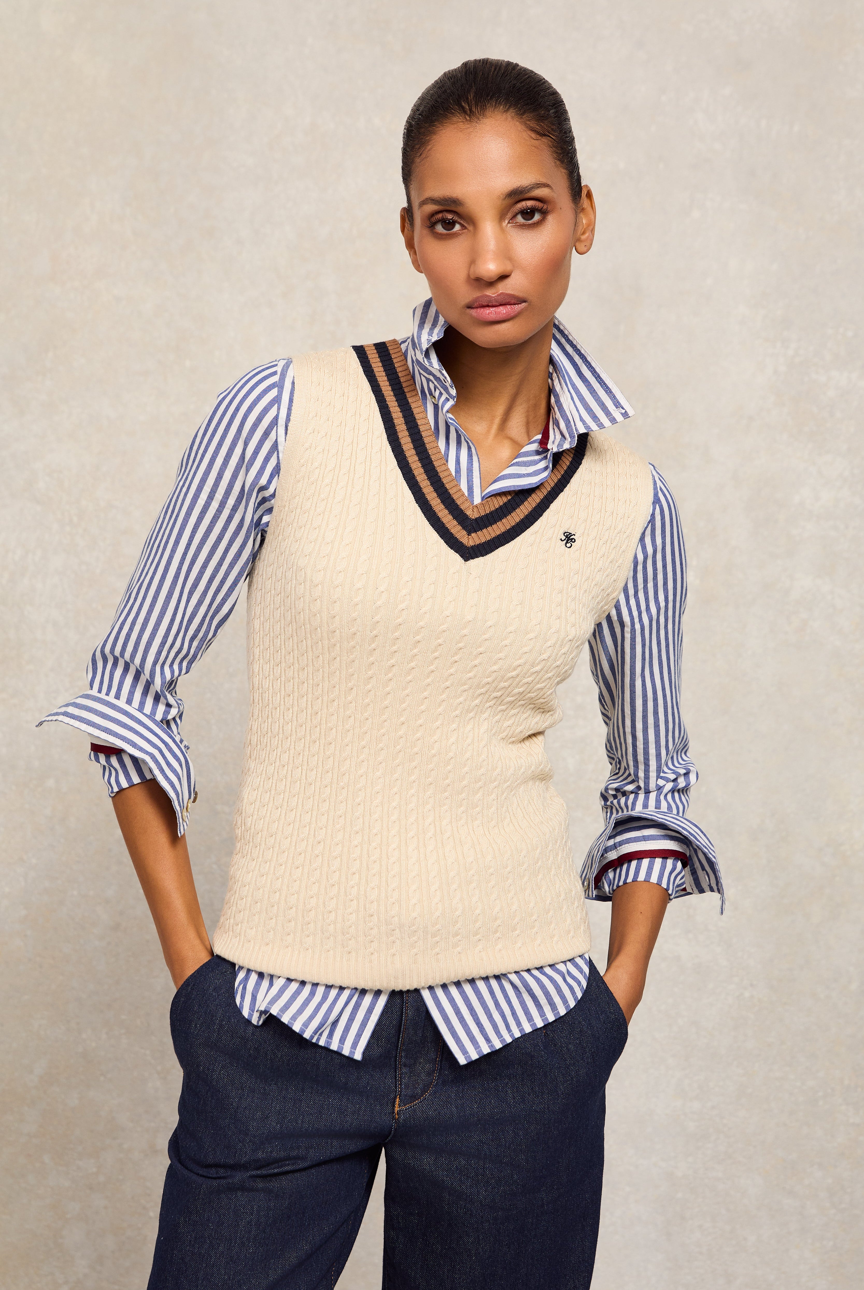 Zoe Sleeveless Tank - almond - XL