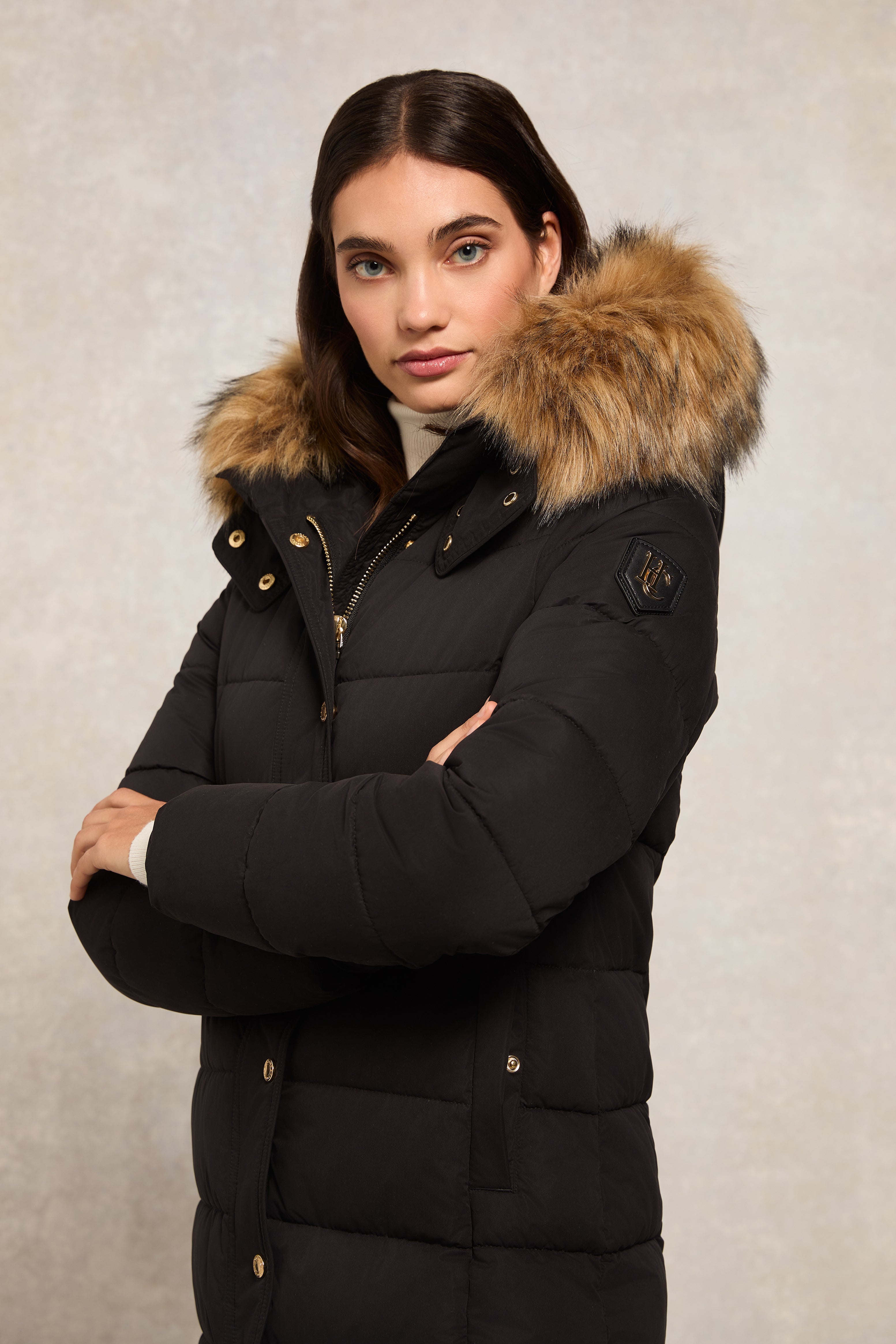 Stoneleigh Longline Coat - black - XL - View 46