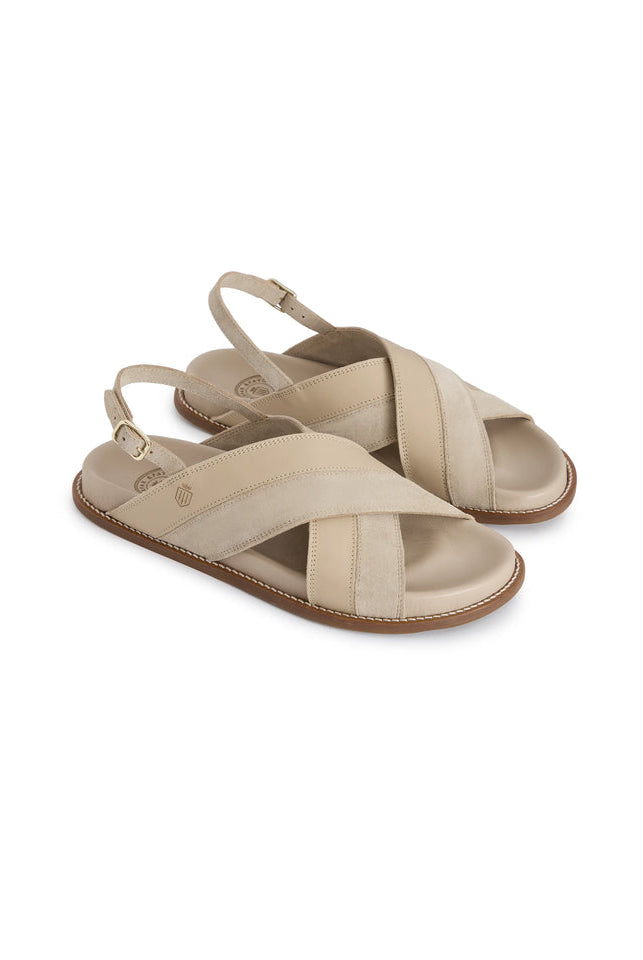 Fairfax & Favor Stone Dunwich Sandal #Colour_Stone
