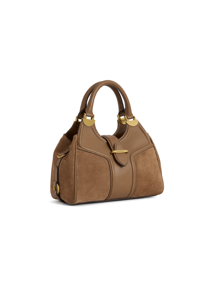 Fairfax & Favor Tan Mini Aviemore Handbag #Colour_Tan