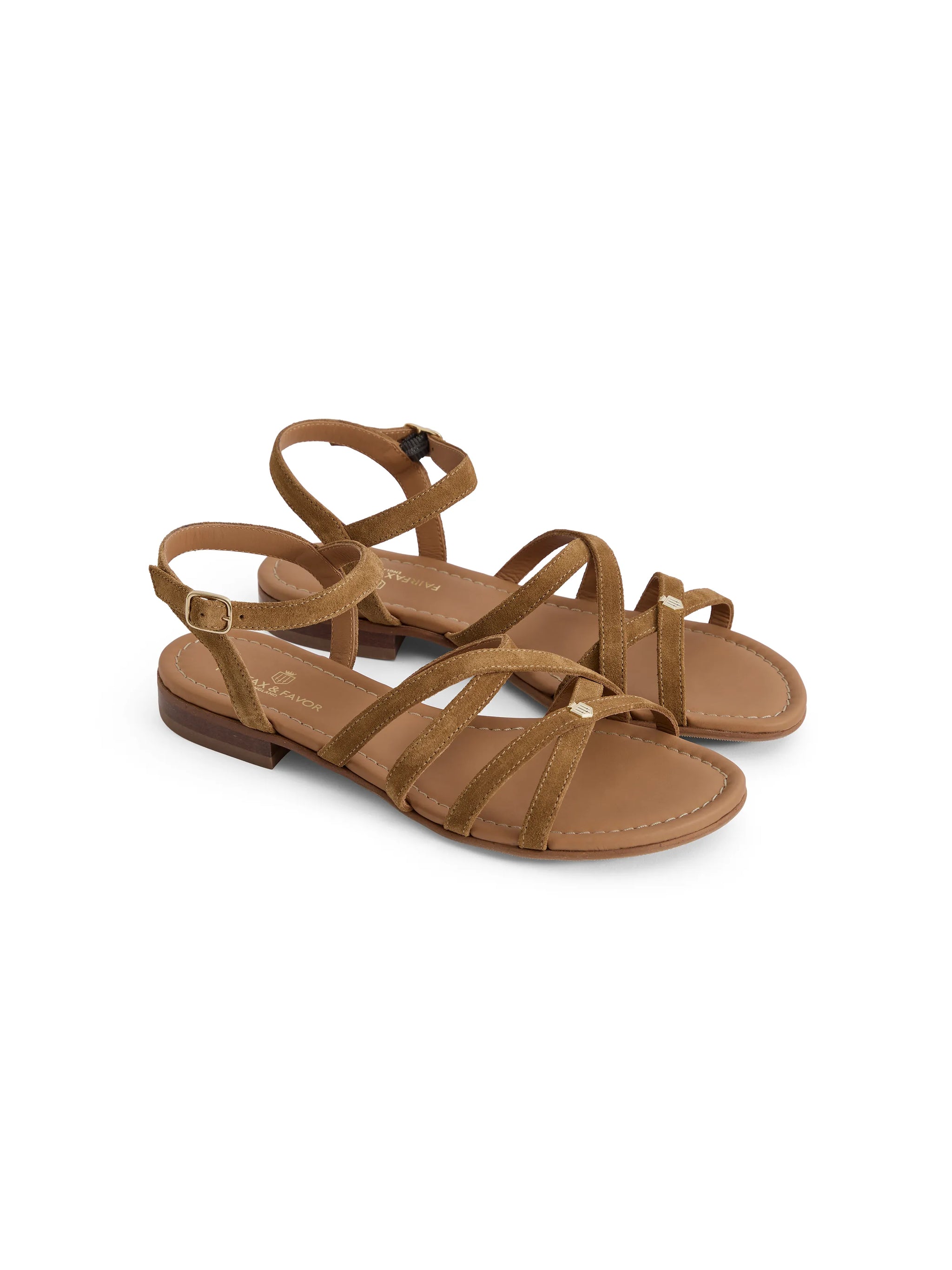Fairfax & Favor Tan St Ives Sandal #Colour_Tan