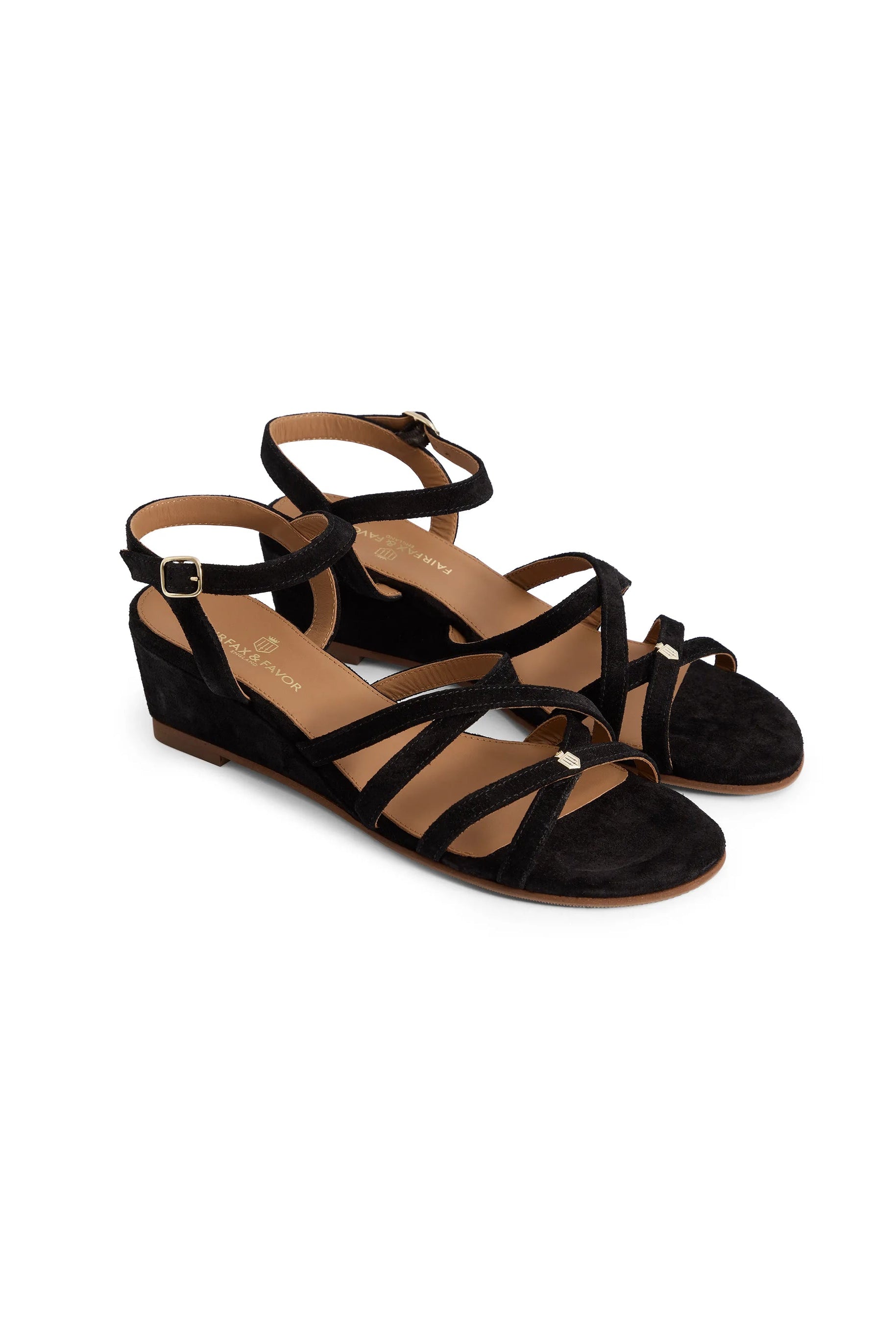 Fairfax & Favor Black St Ives Wedge #Colour_Black