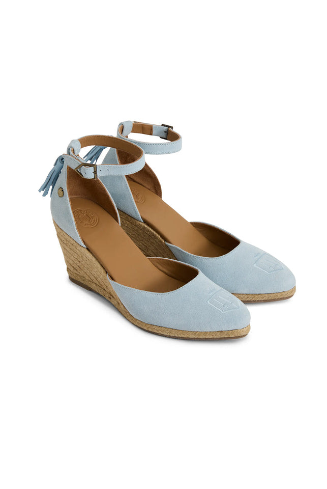 Fairfax & Favor Sky Blue Monaco Wedge #Colour_Sky Blue