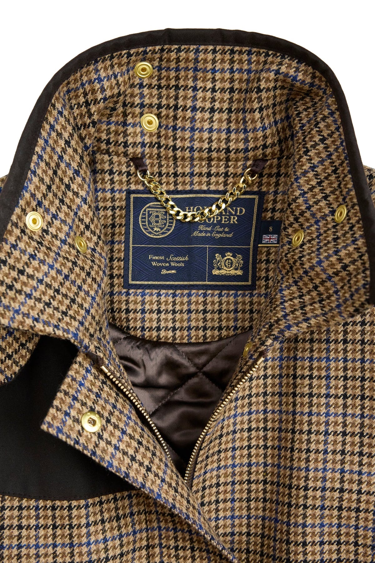 Holland Cooper Country Classic Jacket #Colour_Abbot Check Tweed
