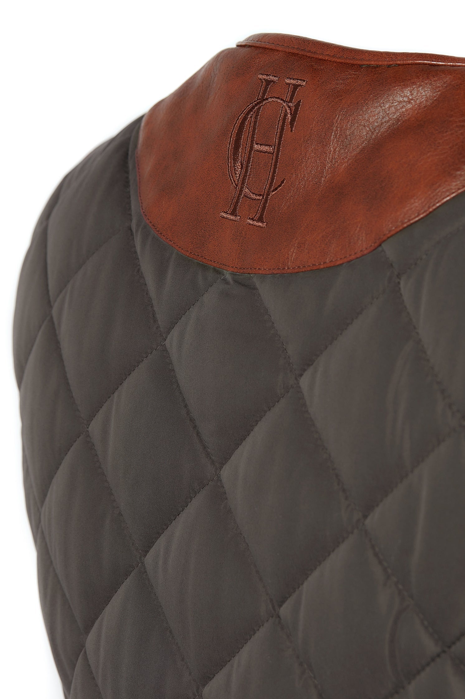Holland Cooper Dark Olive Adlestrop Gilet #Colour_Dark Olive