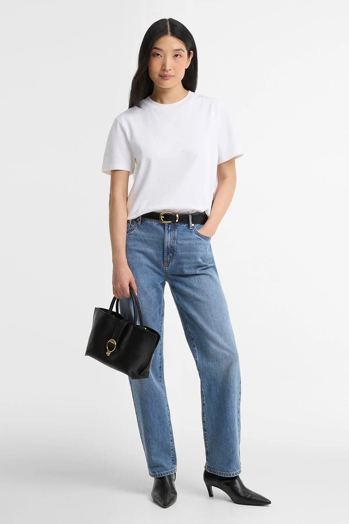 Alder Mini Leather Tote Bag