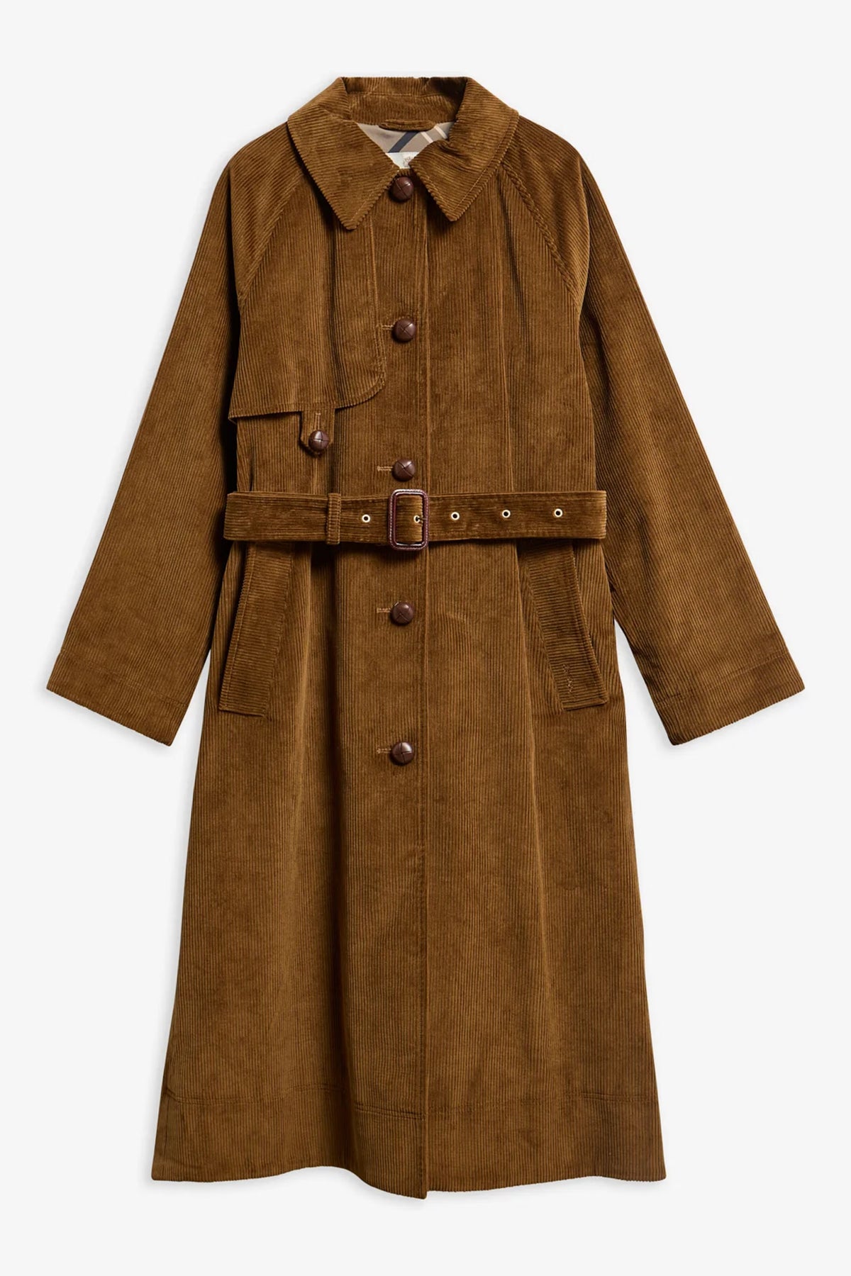Antonella Cord Trench Casual Jacket