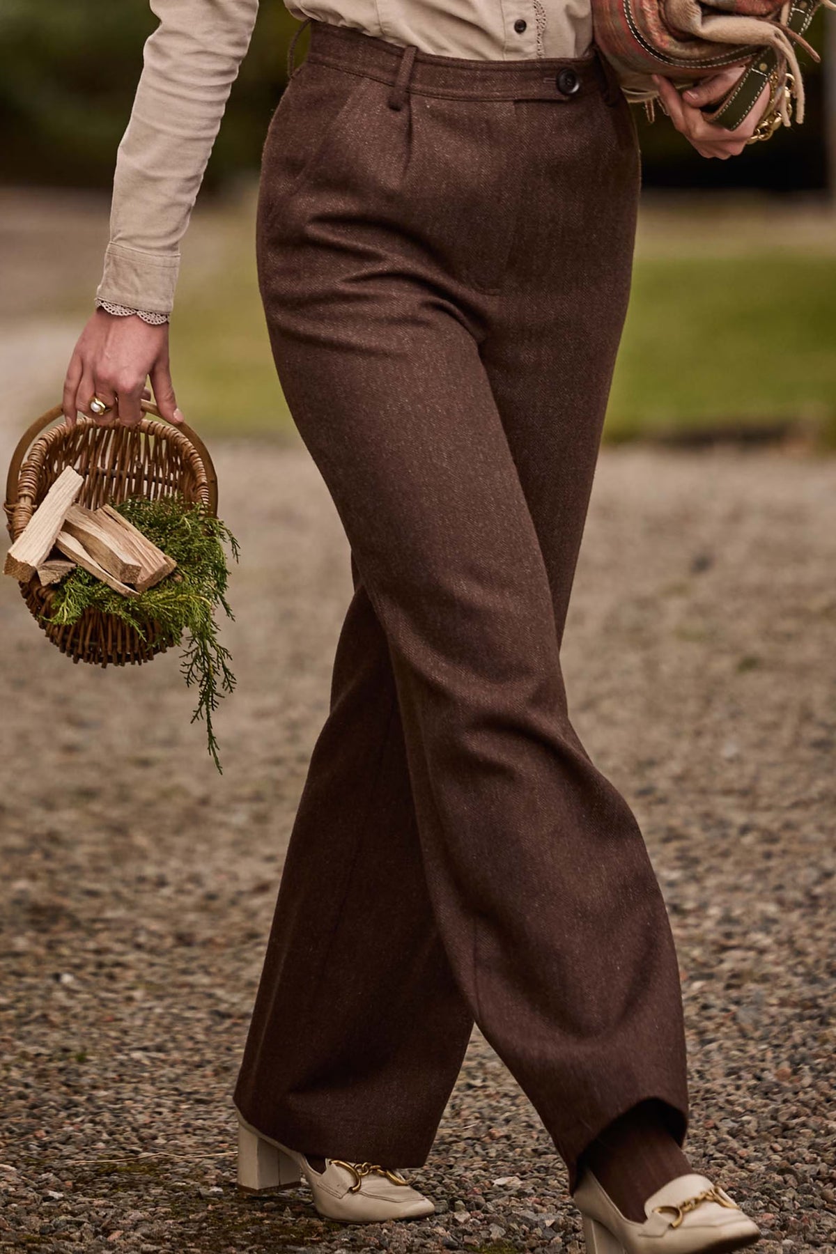 Arabella Tweed Trouser