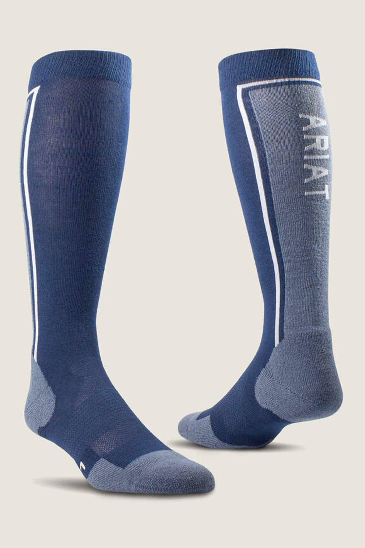 Ariat AriatTEK Winter Slimline Sock #Colour_Blue