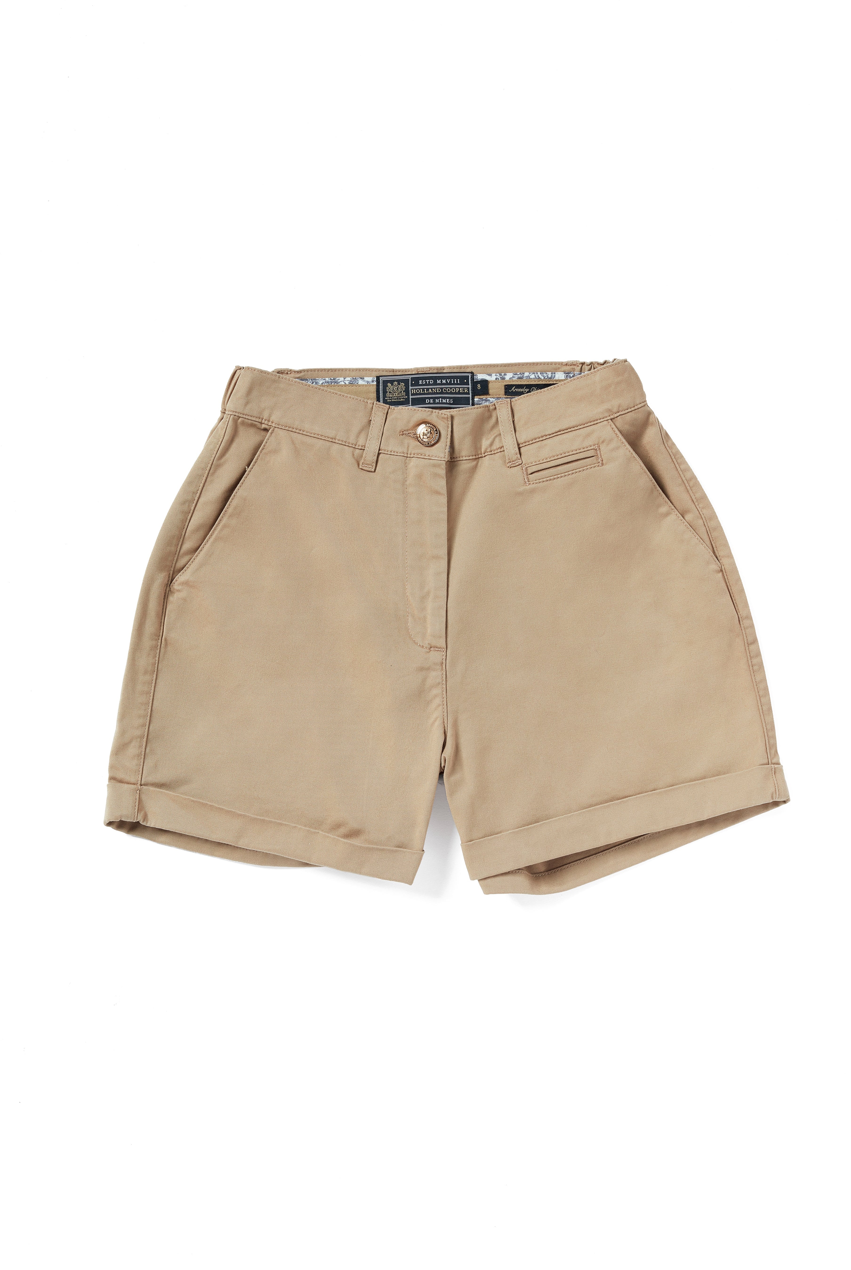 Holland Cooper Arnesby Chino Short #Colour_stone