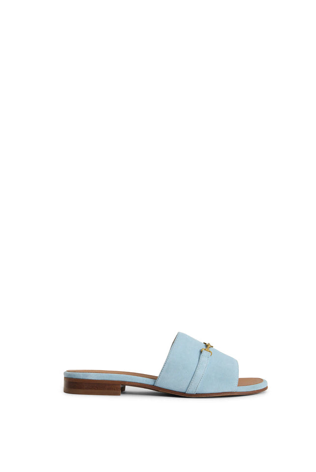 Fairfax & Favor Sky Blue Heacham Sandal #Colour_Sky Blue