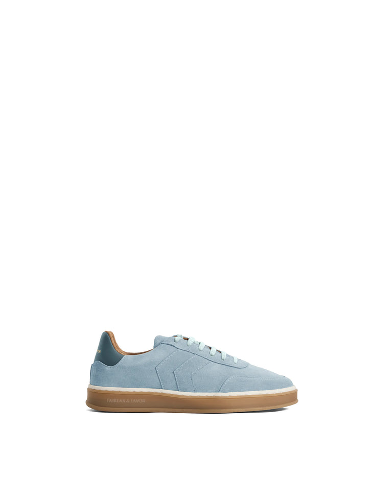 Fairfax & Favor Sky Blue Kendrick Trainer #Colour_Sky Blue