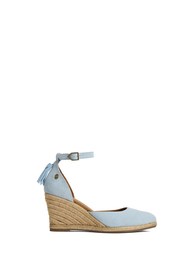Fairfax & Favor Sky Blue Monaco Wedge #Colour_Sky Blue