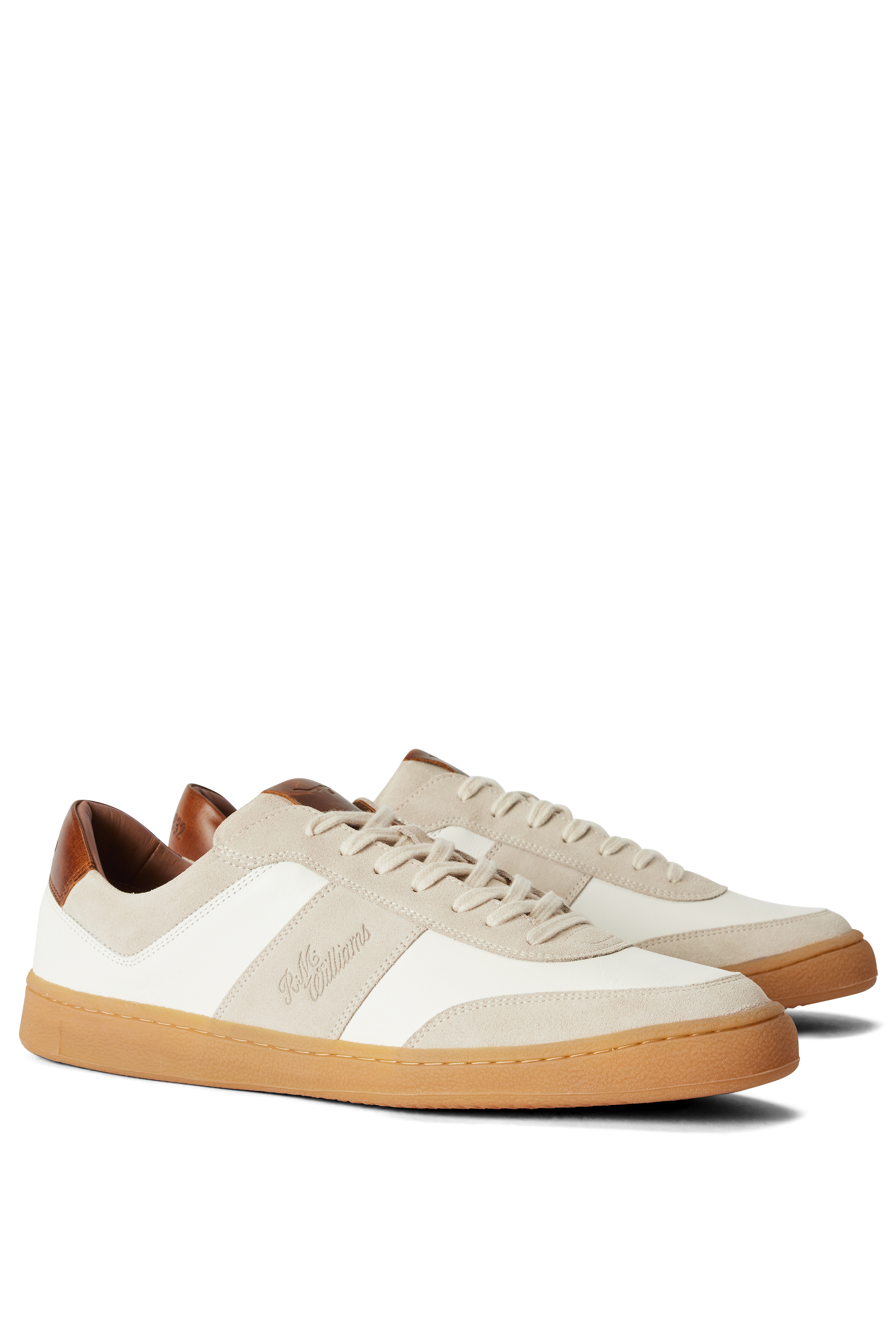 R.M. Williams Sandbar Sneaker #Colour_White/Tan
