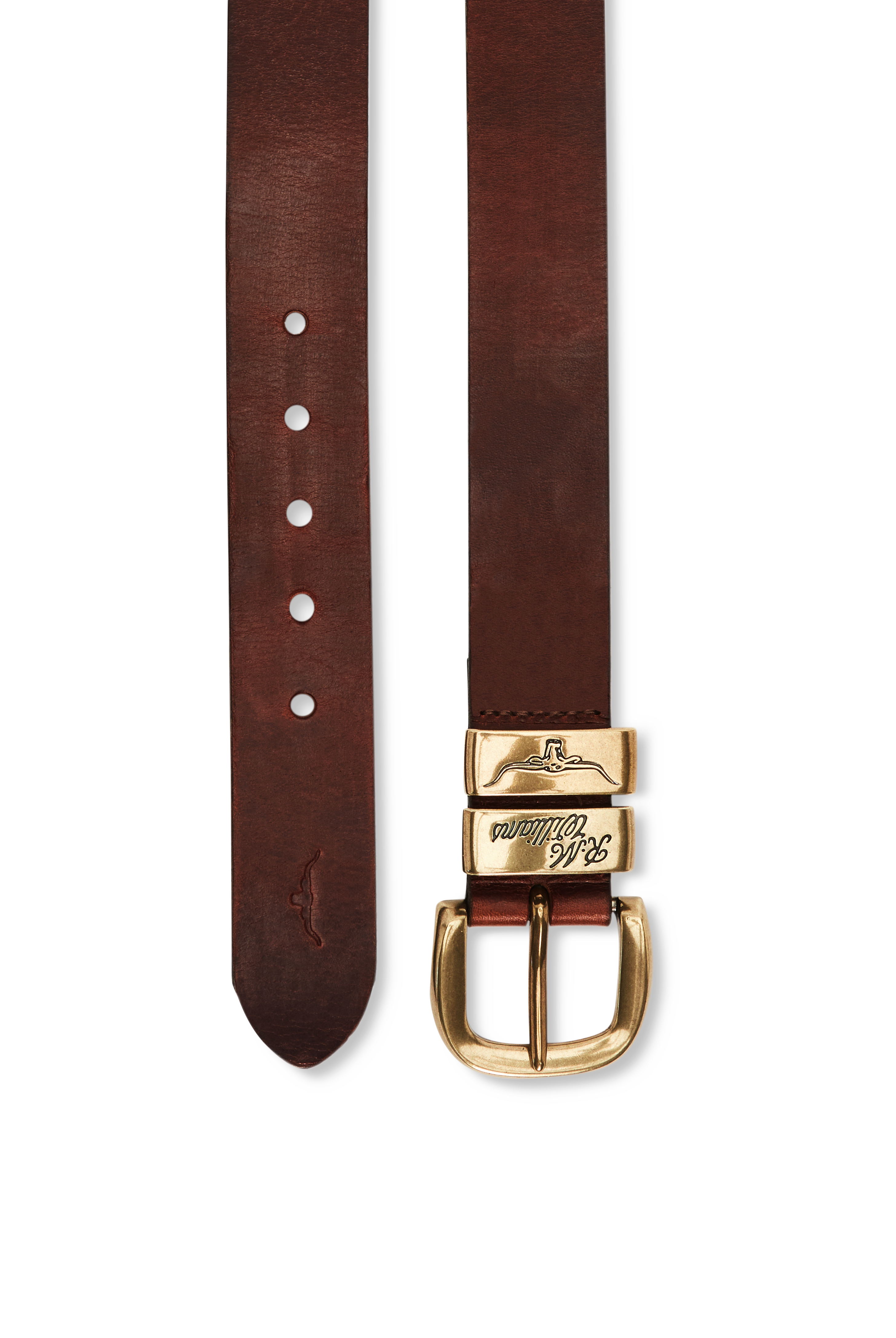 R.M. Williams Drover Belt #Colour_Mid Brown