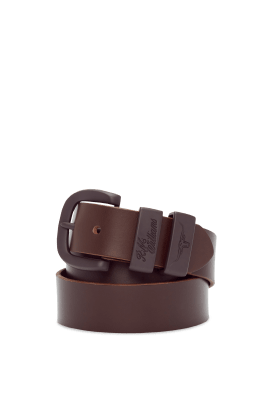 R.M. Williams Drover Belt #Colour_Chocolate