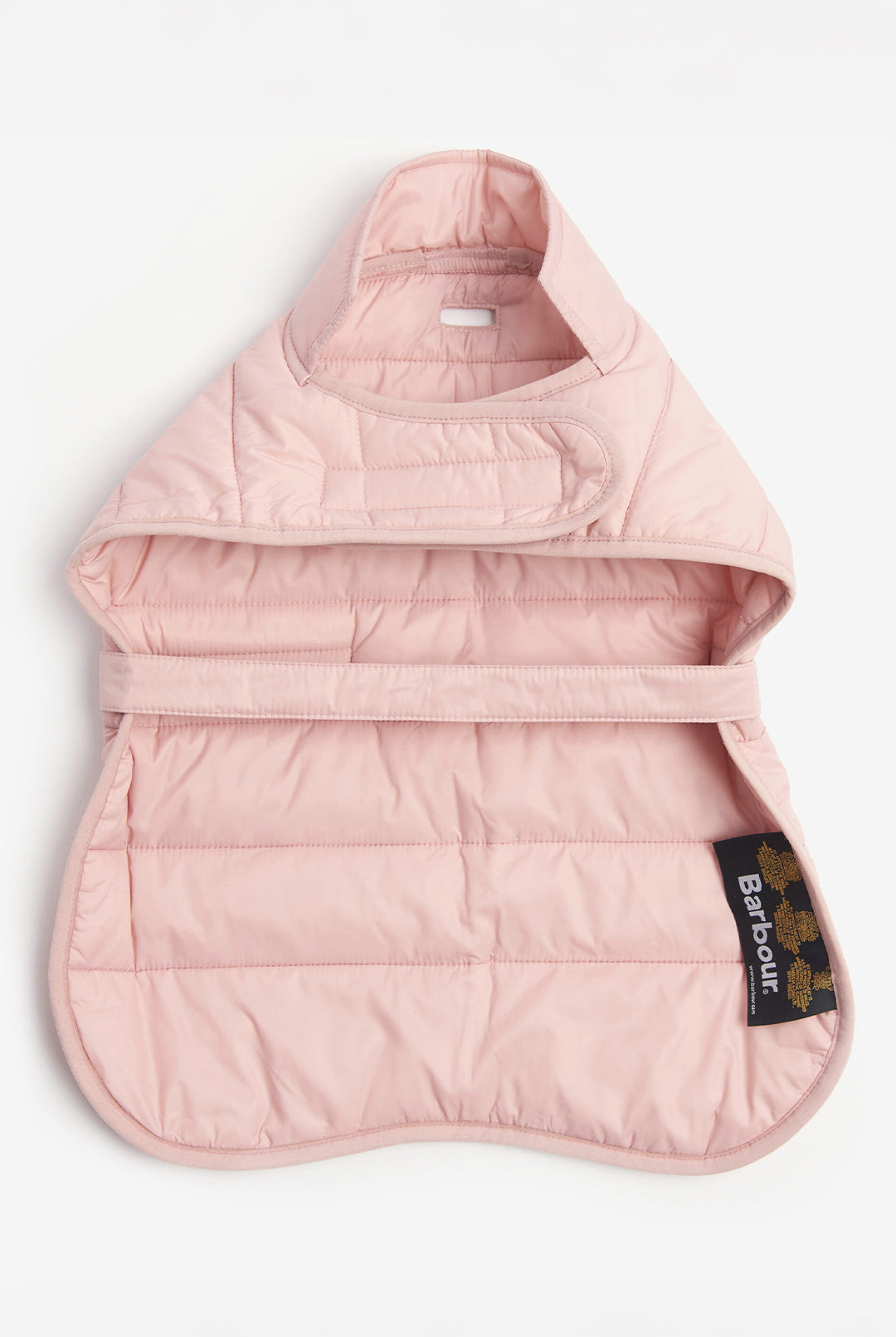 Barbour Blusher Baffle Quilt Dog Coat #Colour_Blusher