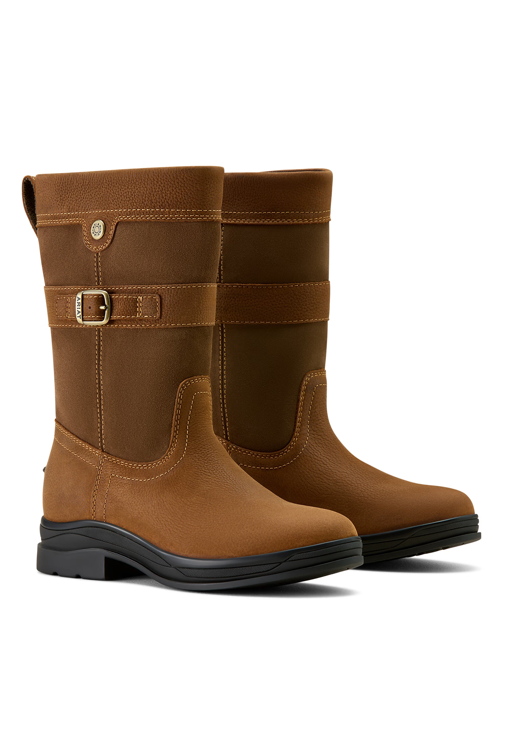 Ariat Bampton Waterproof Boot #Colour_Baked Brown
