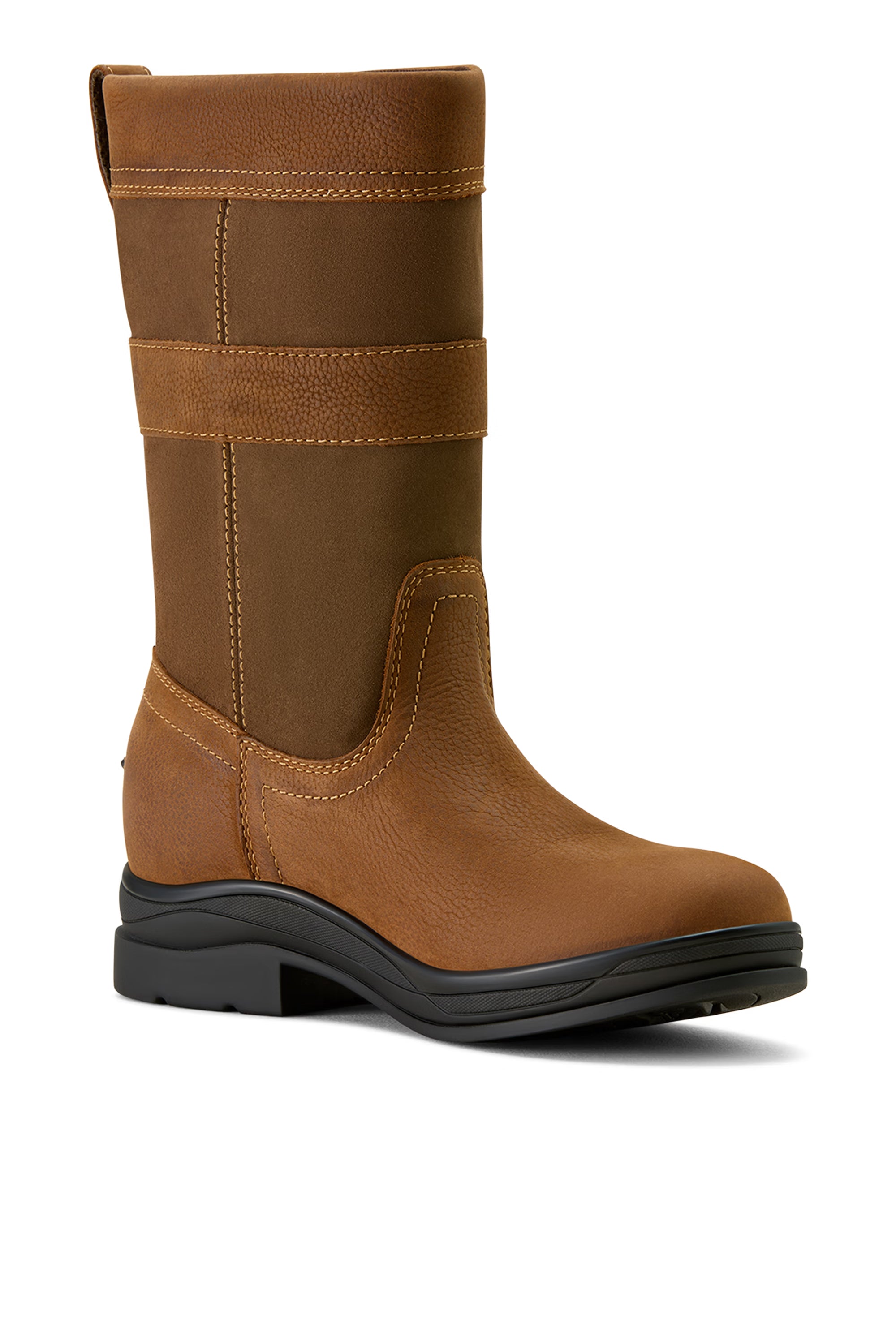 Ariat Bampton Waterproof Boot #Colour_Baked Brown