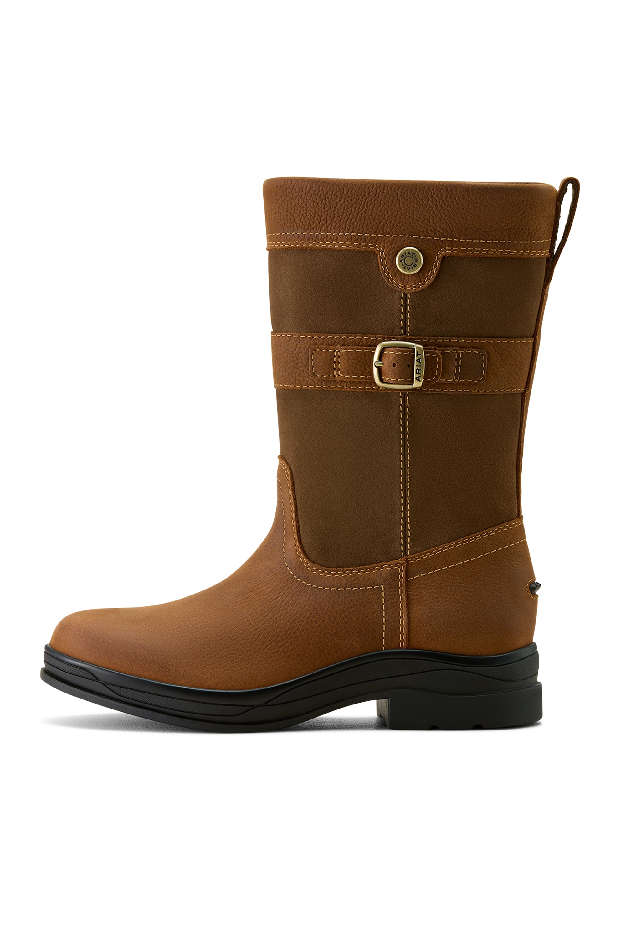 Ariat Bampton Waterproof Boot #Colour_Baked Brown