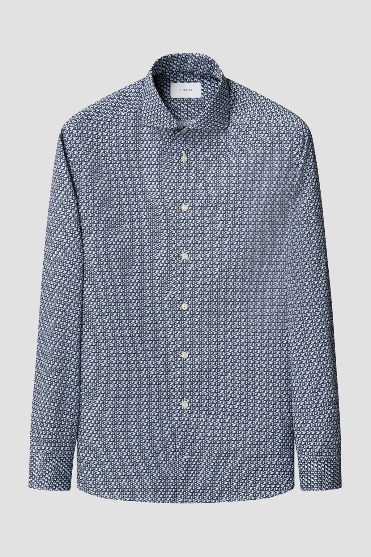 Geometric Signature Twill Shirt
