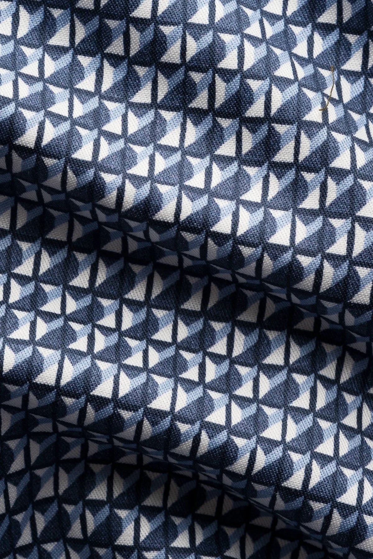 Geometric Signature Twill Shirt