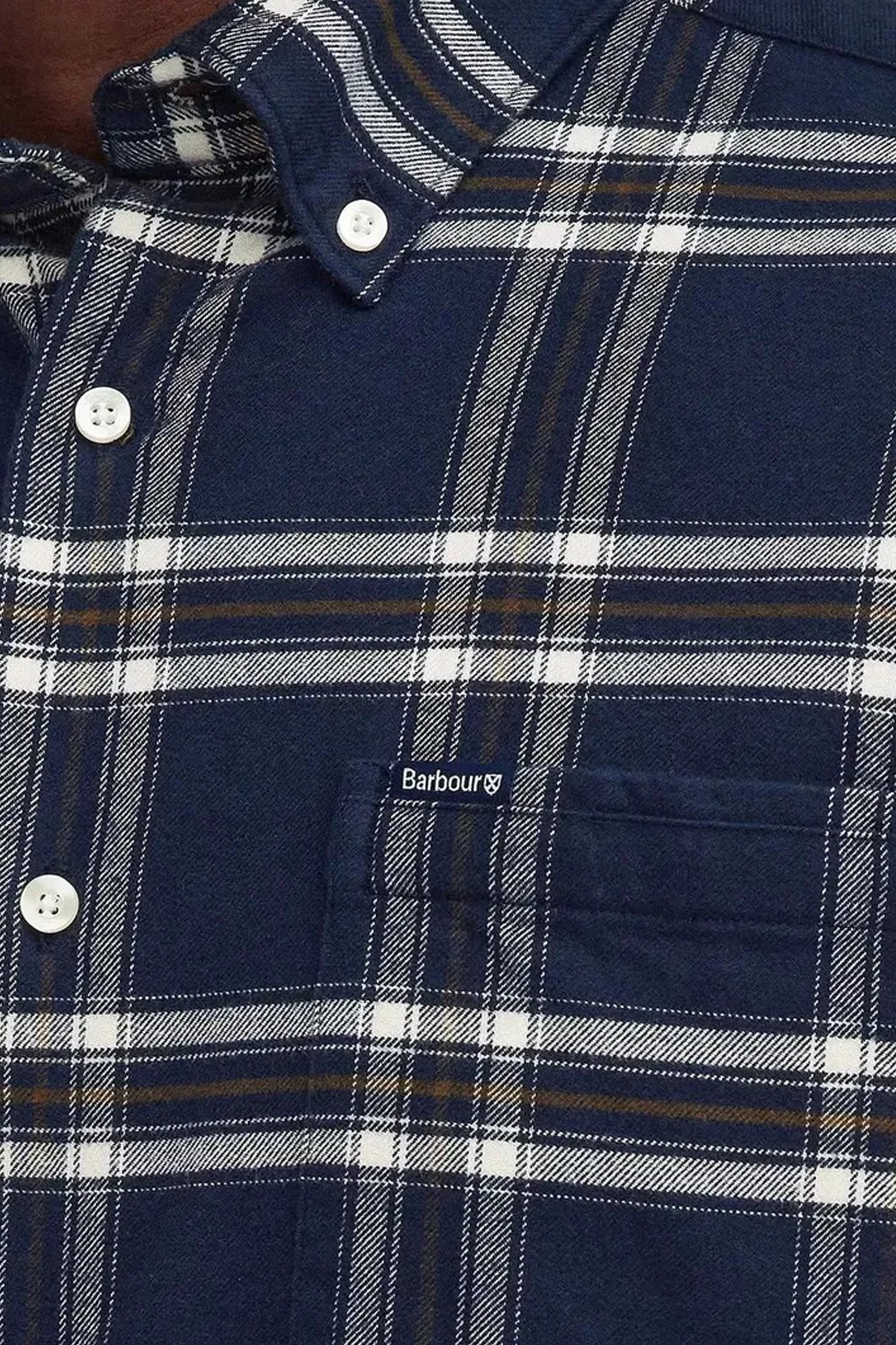 Barbour Bromley Tailored Shirt #Colour_Navy