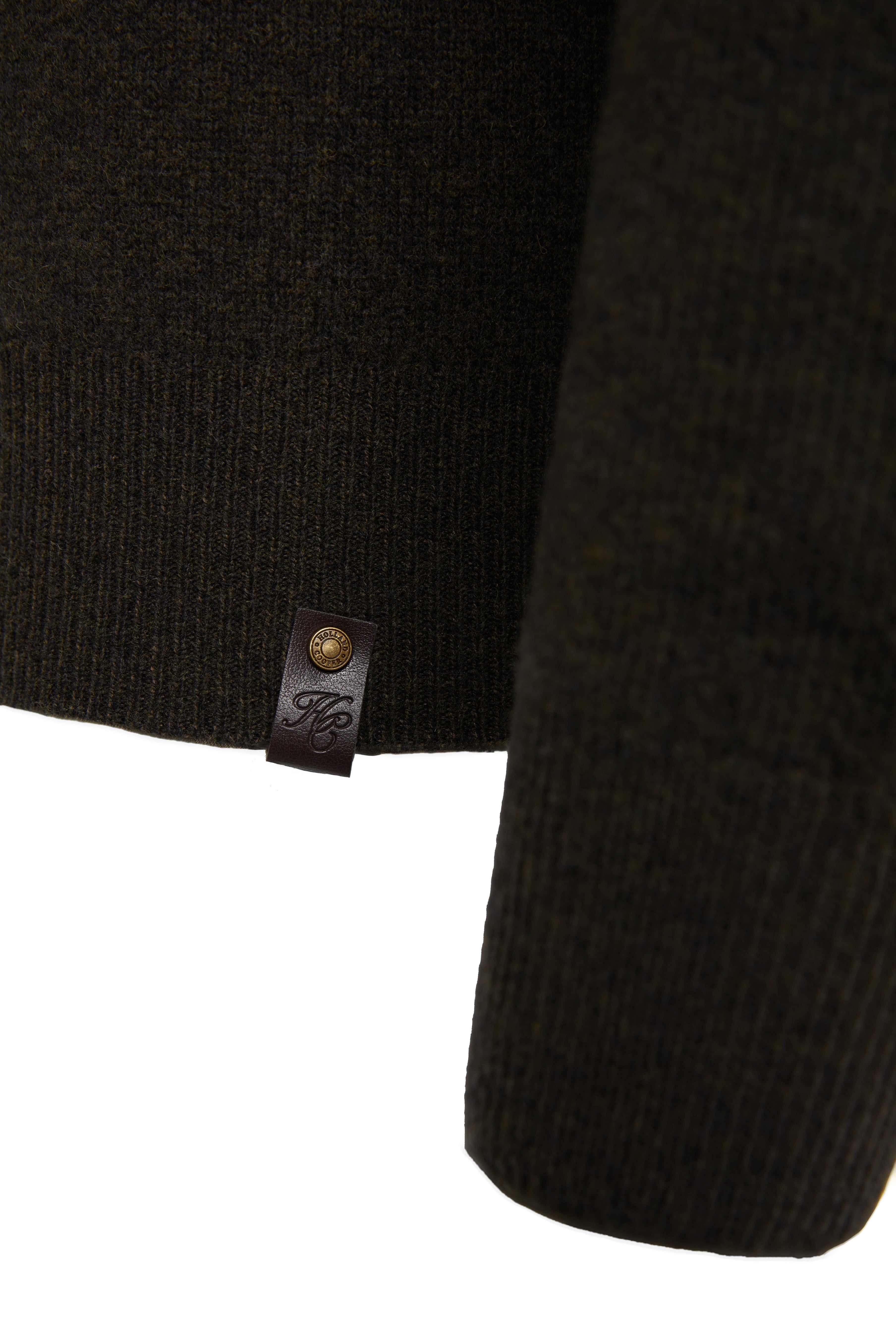 Byron Roll Neck Knit - moss - XXL - View 159