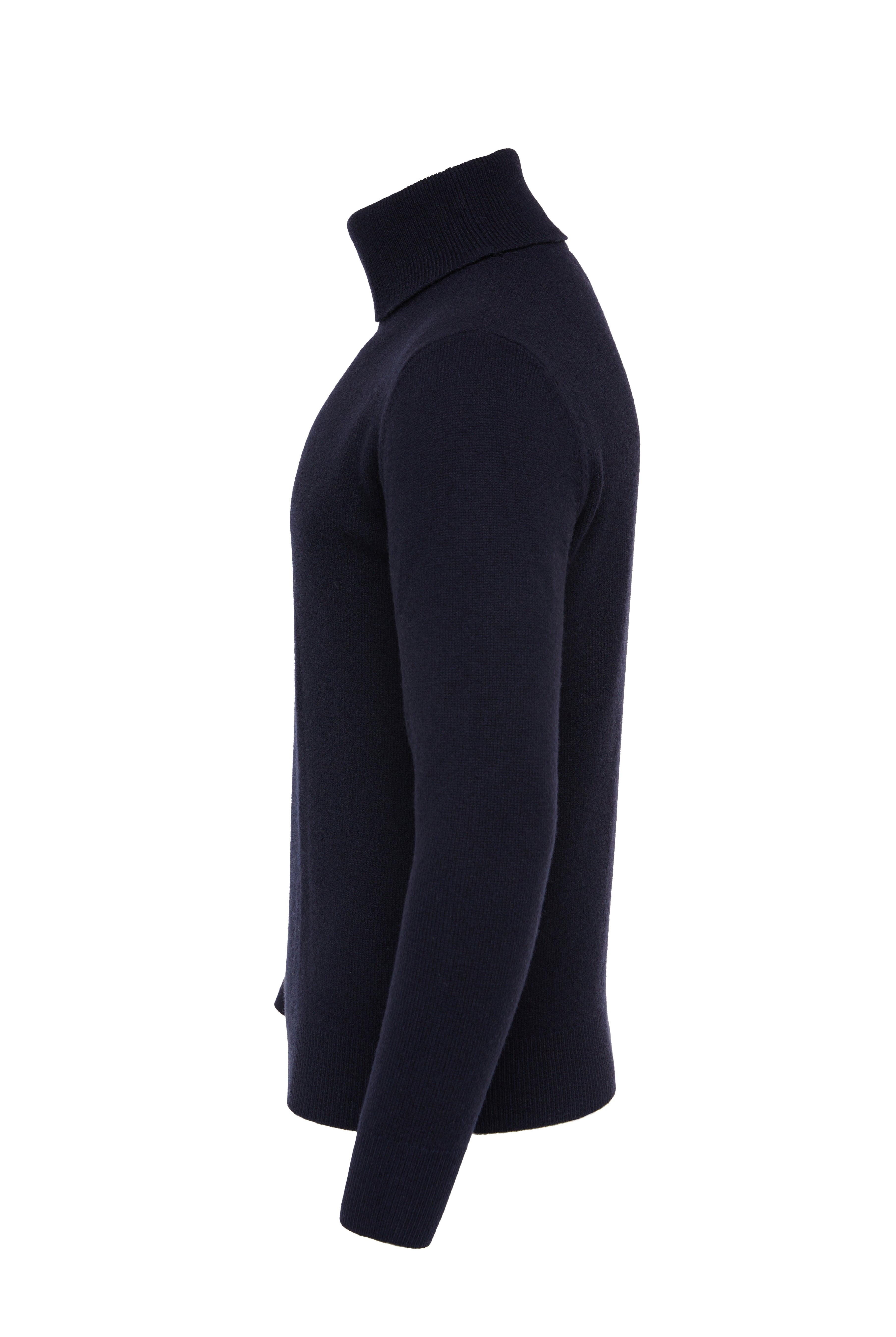 Byron Roll Neck Knit - navy - XXL - View 176