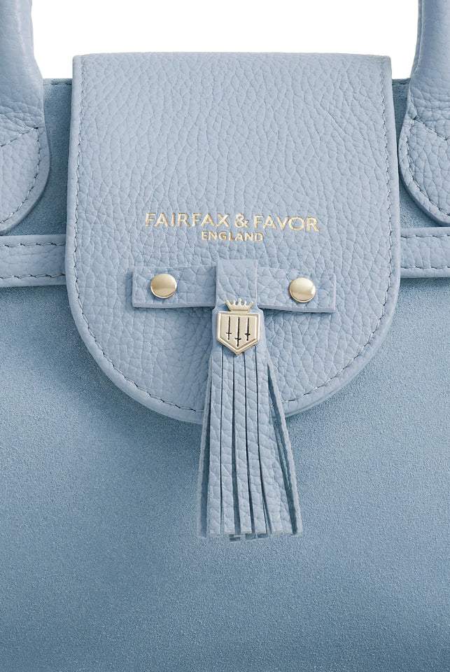 Fairfax & Favor Mini Windsor Handbag (Sky Blue) #Colour_Sky Blue