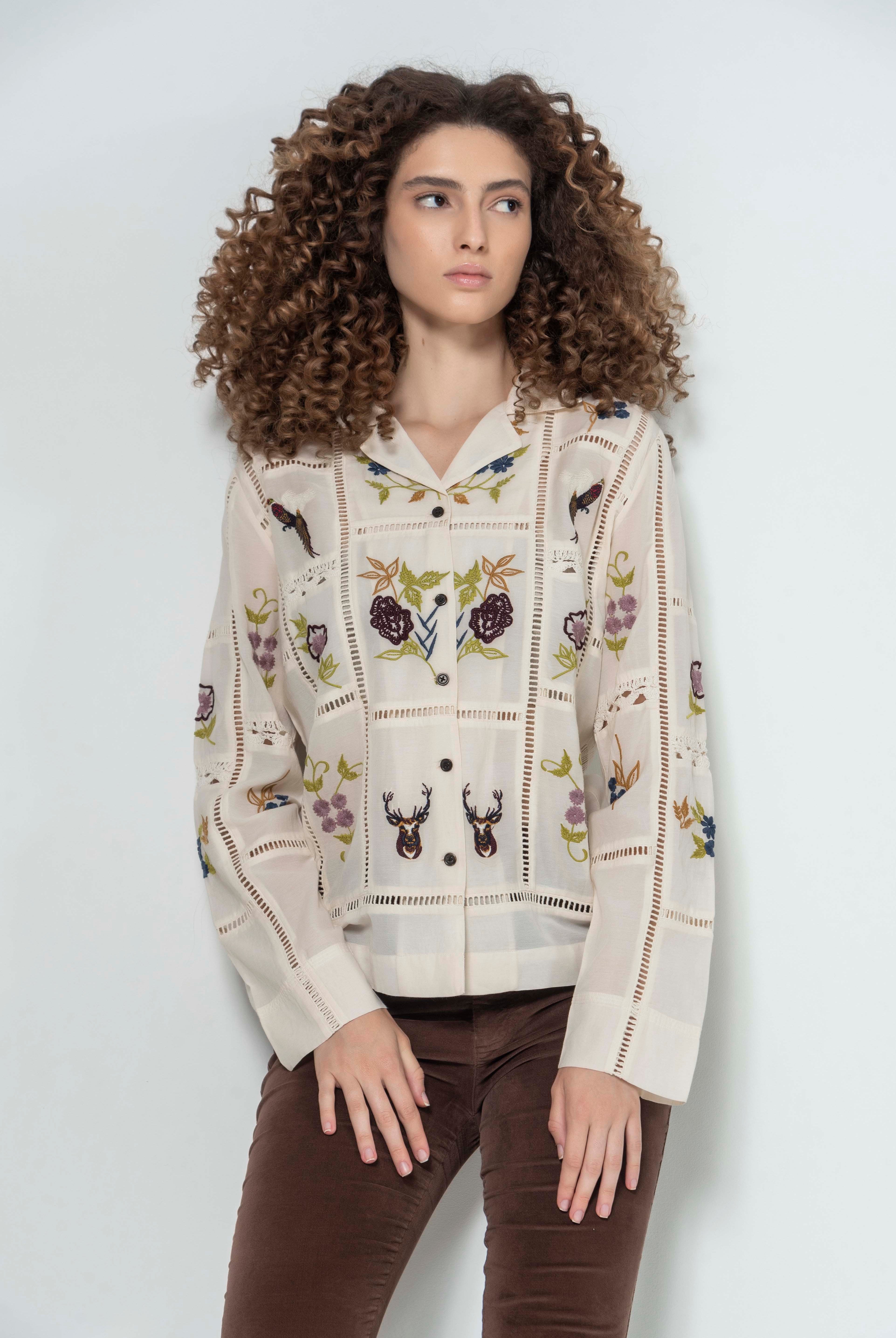 Hartwell Embroidery Cora #Colour_Embroidery