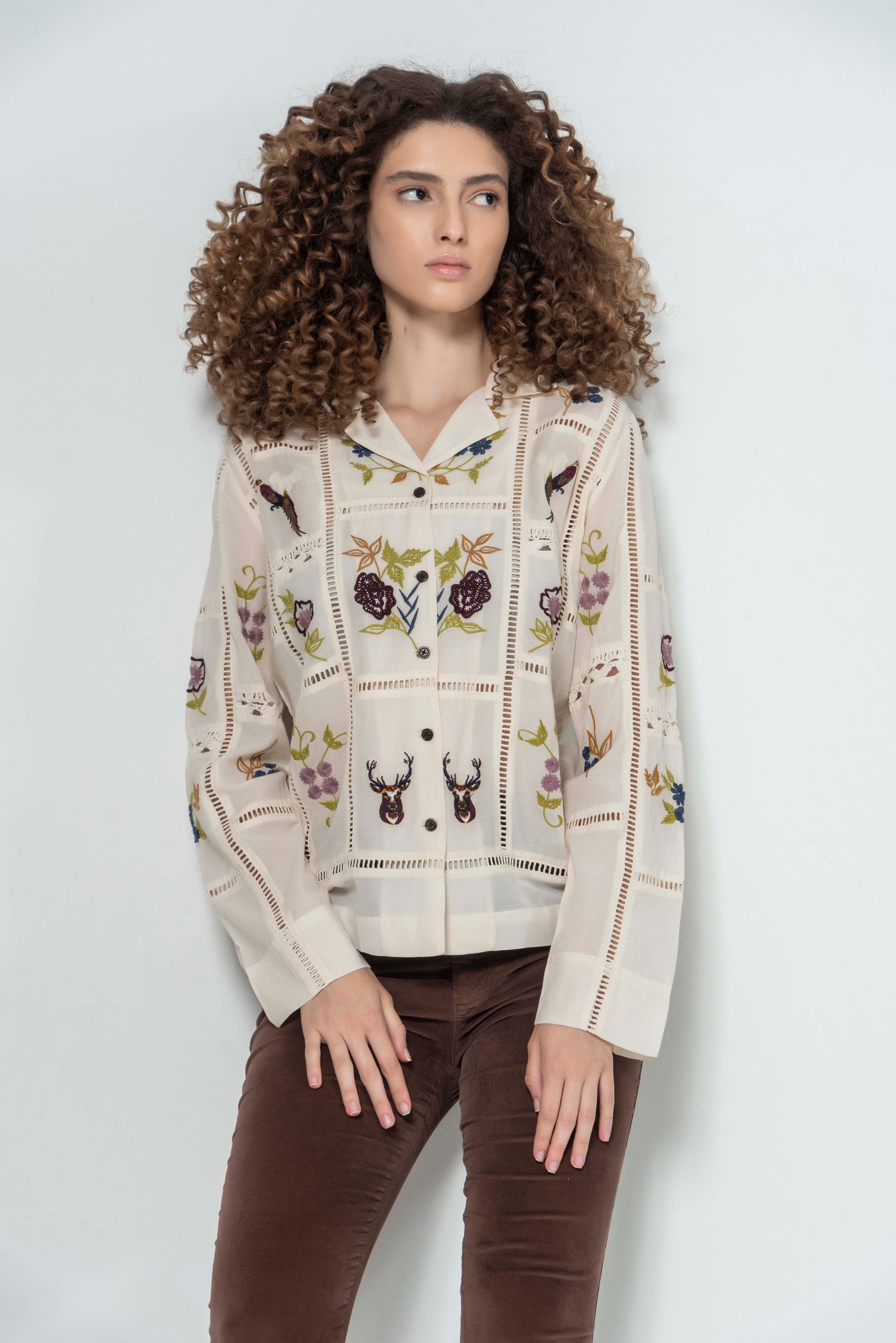 Hartwell Embroidery Cora #Colour_Embroidery