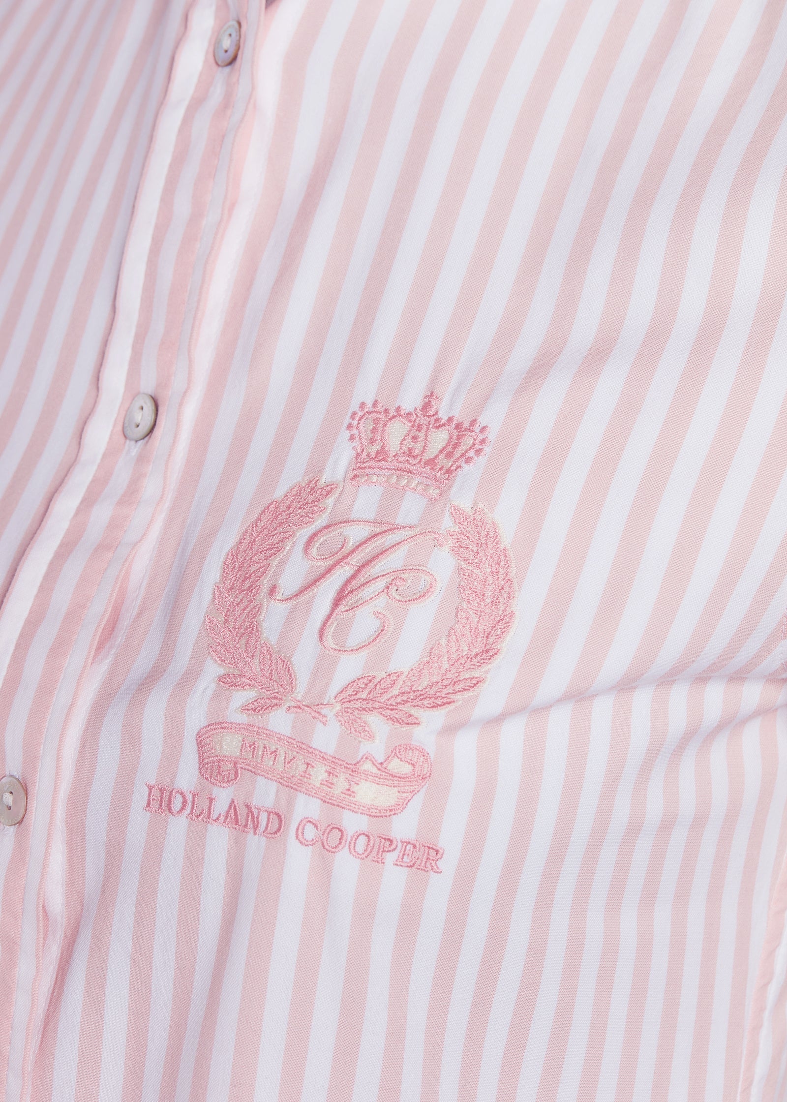 Classic Button Down Shirt - pink stripe - 16 - View 112
