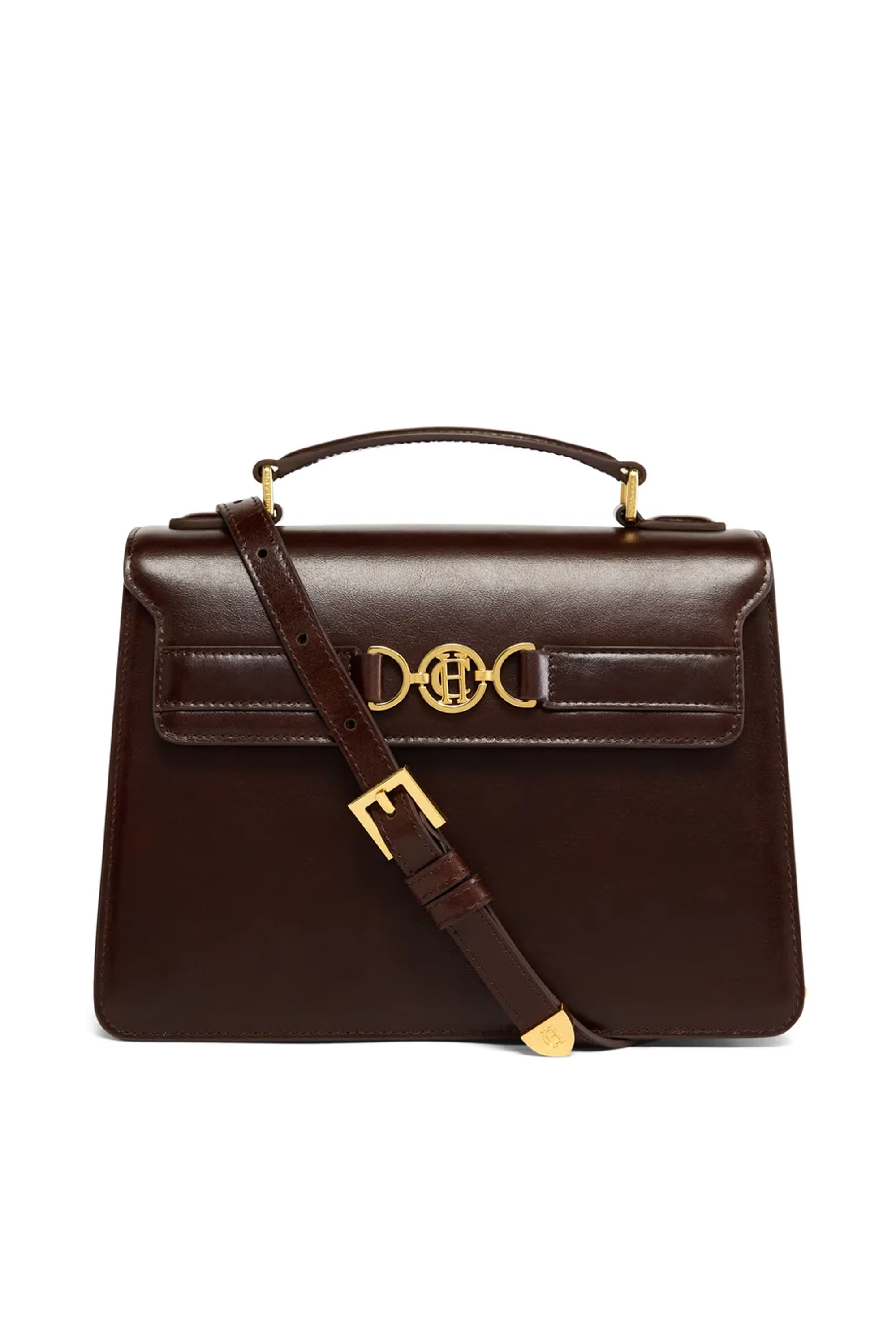 Holland Cooper Cambridge Bag #Colour_Chestnut Leather