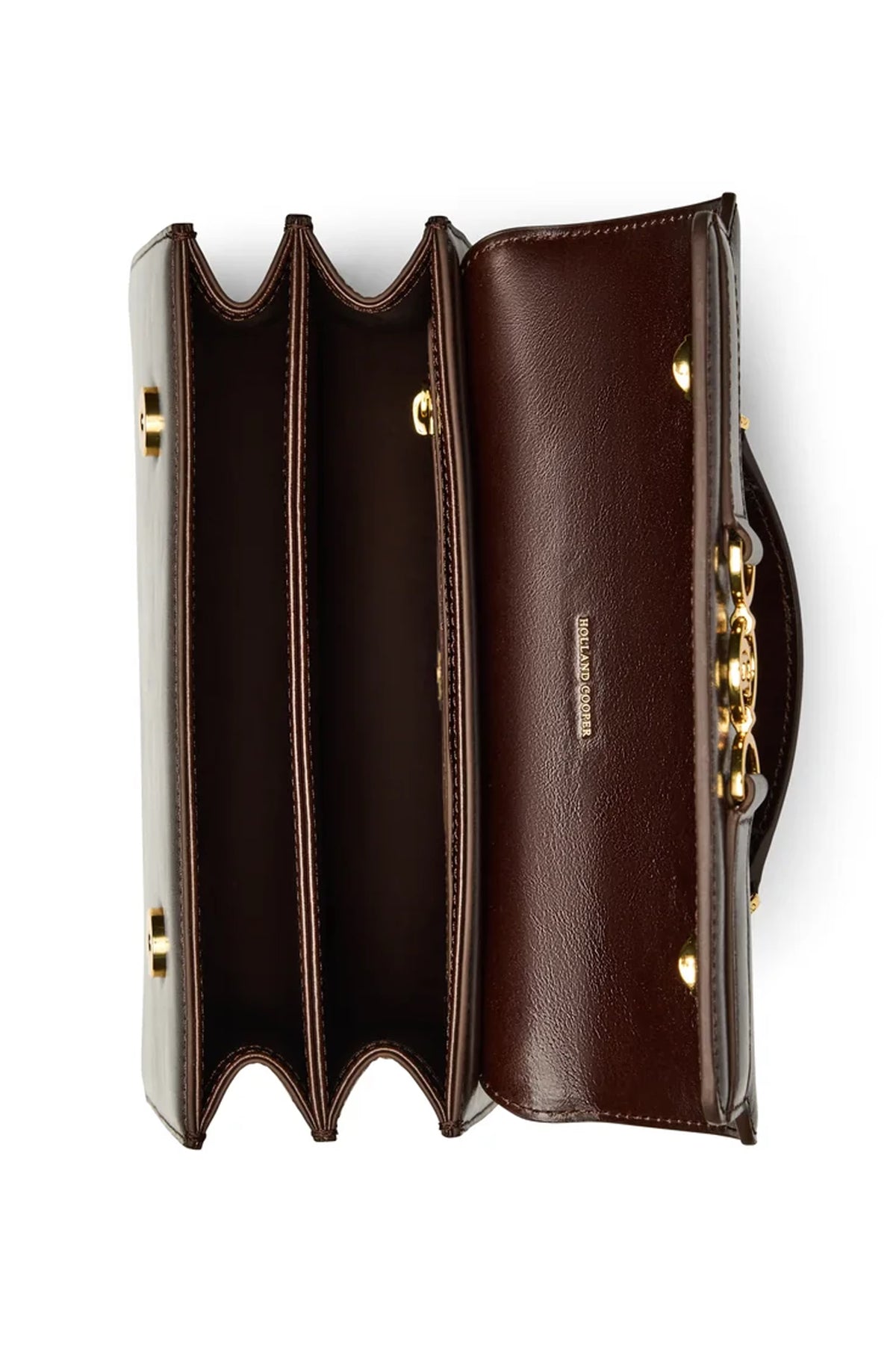 Holland Cooper Cambridge Bag #Colour_Chestnut Leather