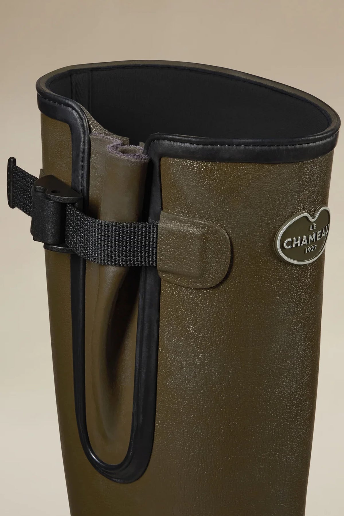 Le Chameau Women's Vierzonord Neoprene Lined Wellington Boot #Colour_Vert Chameau