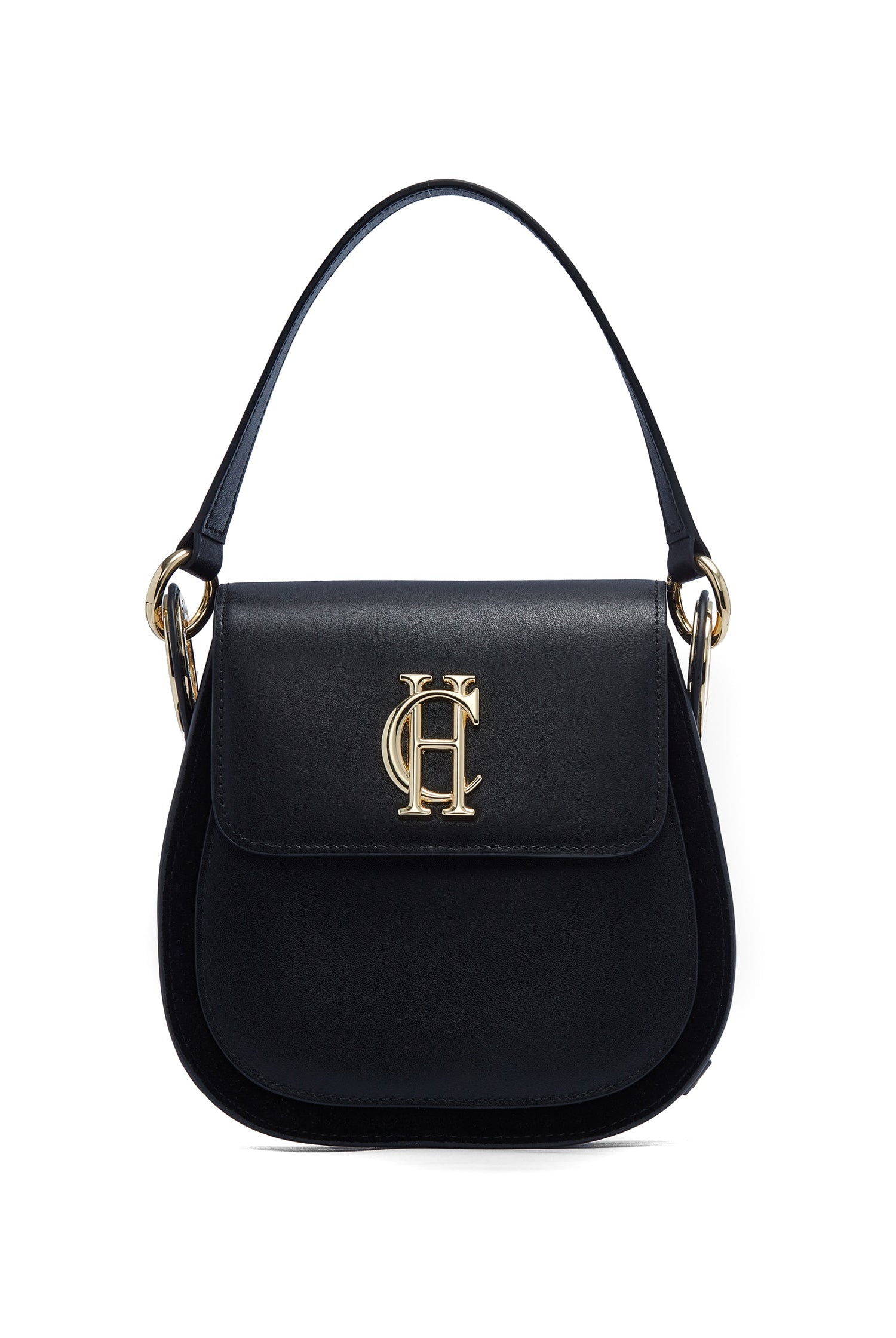 Chelsea Saddle Bag - soft black - View 11