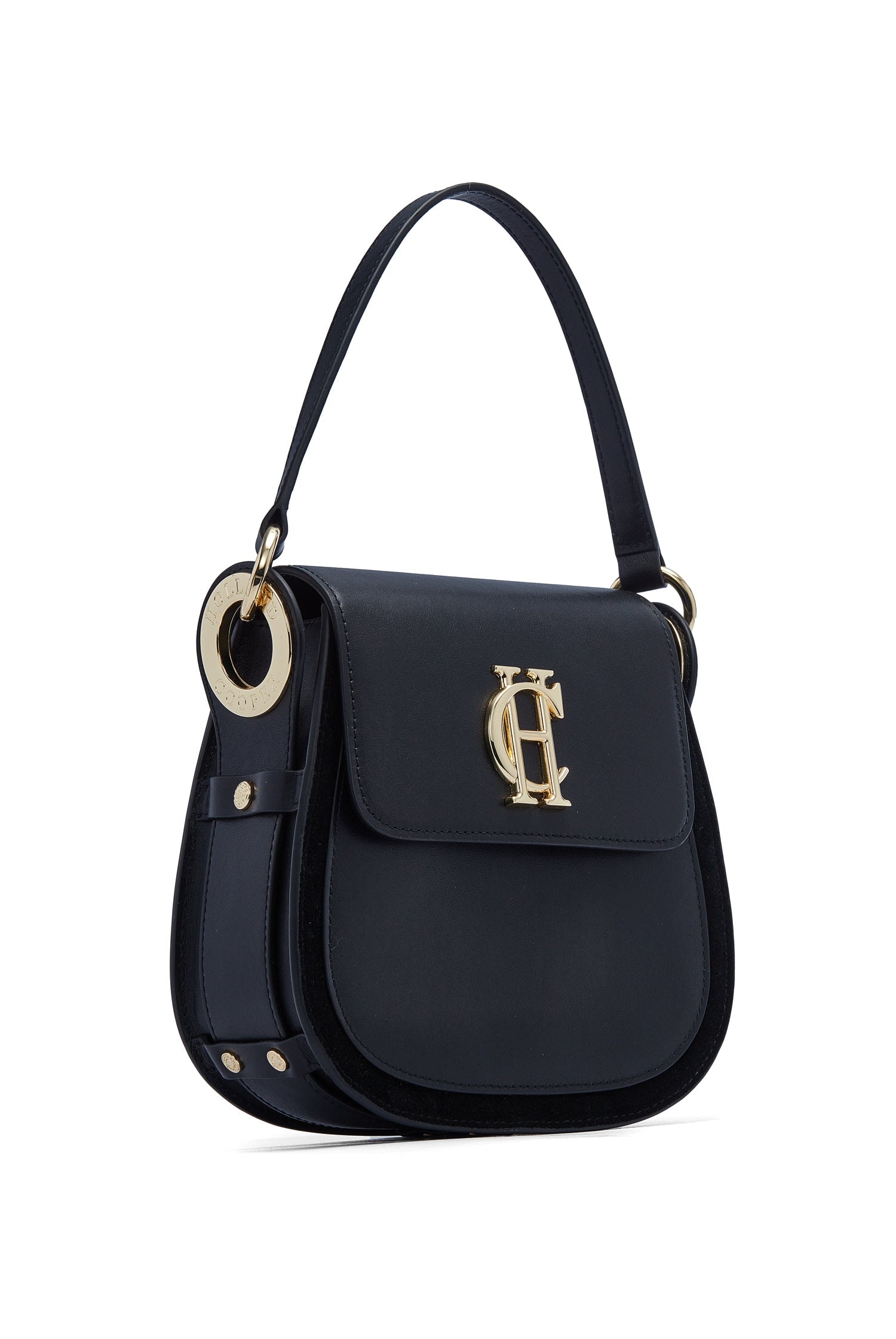 Chelsea Saddle Bag - soft black - View 6