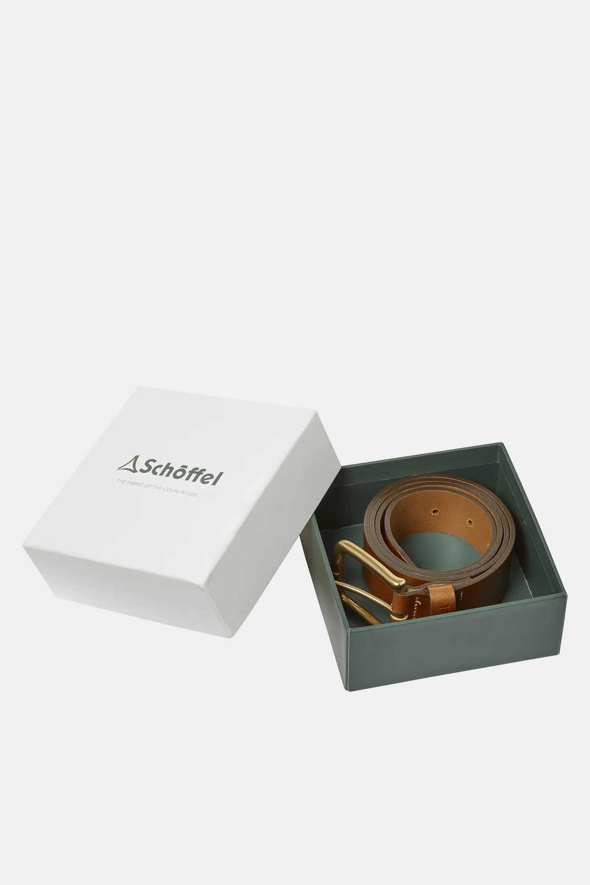 Schoffel Castleton Leather Belt #Colour_Chestnut