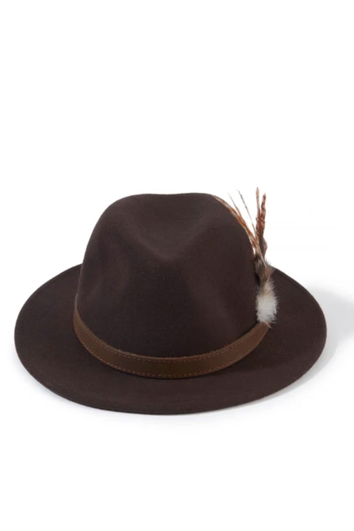 Hicks and Brown Children's Suffork Fedora #Colour_Brown Bronze
