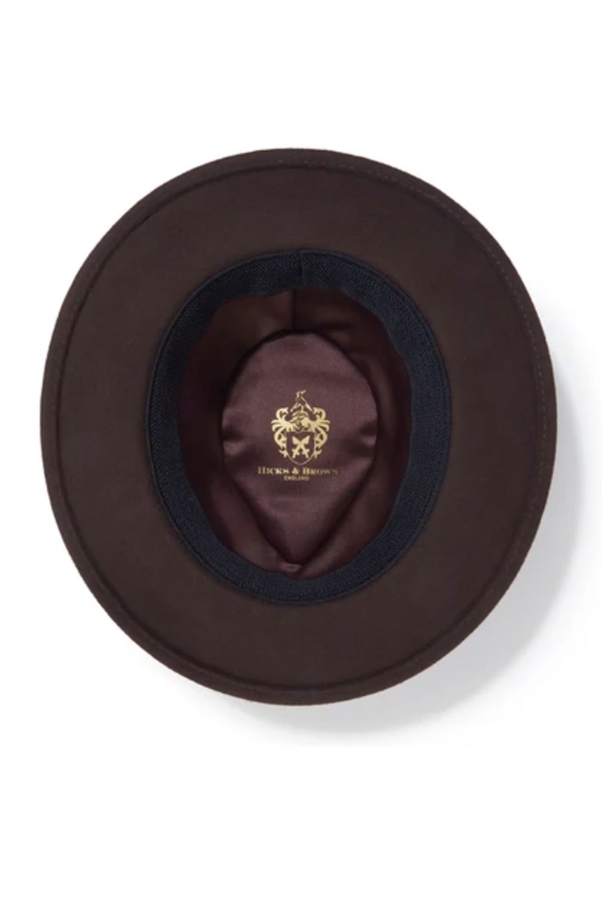 Hicks and Brown Children's Suffork Fedora #Colour_Brown Bronze
