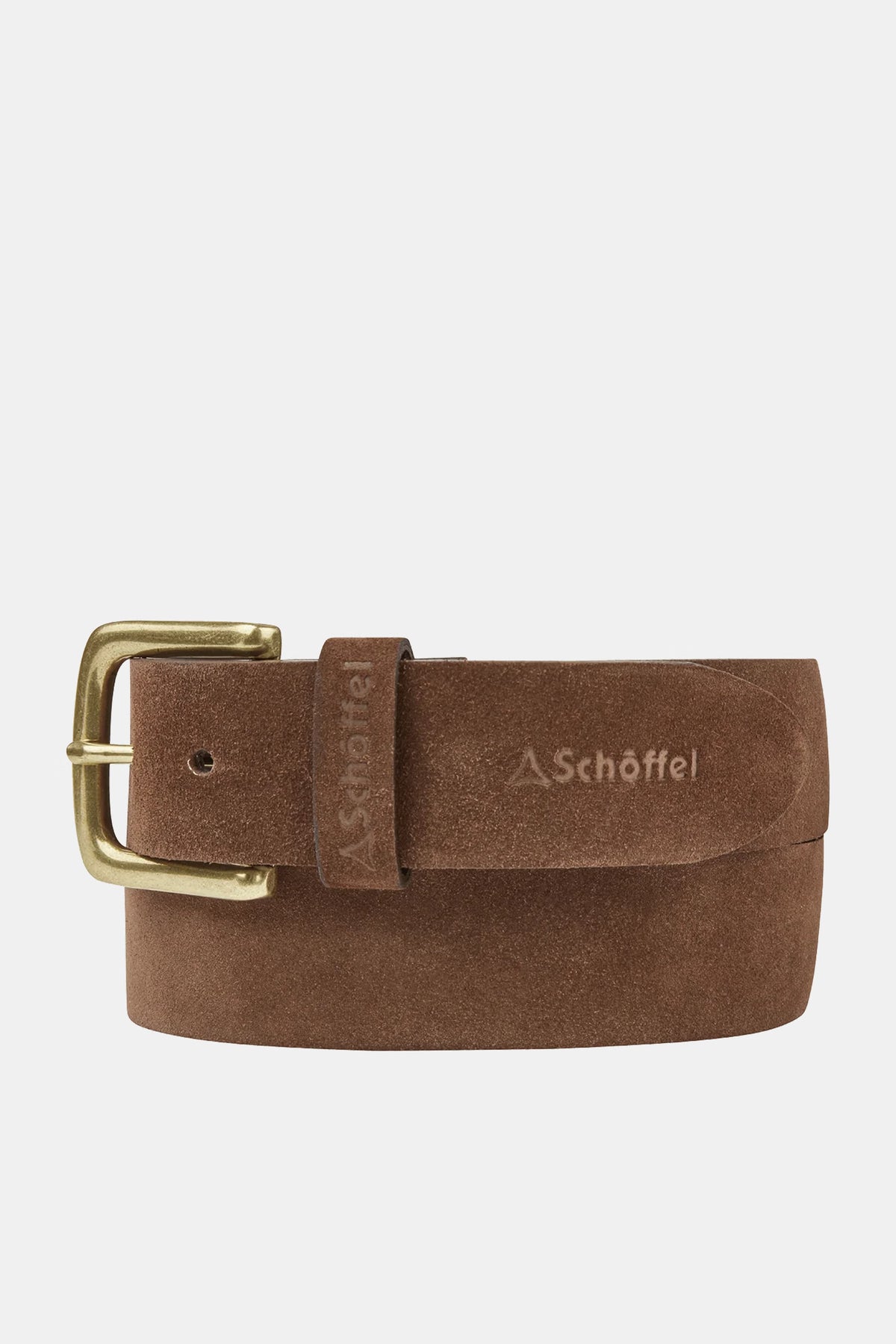 Schoffel Castleton Leather Belt #Colour_Chocolate